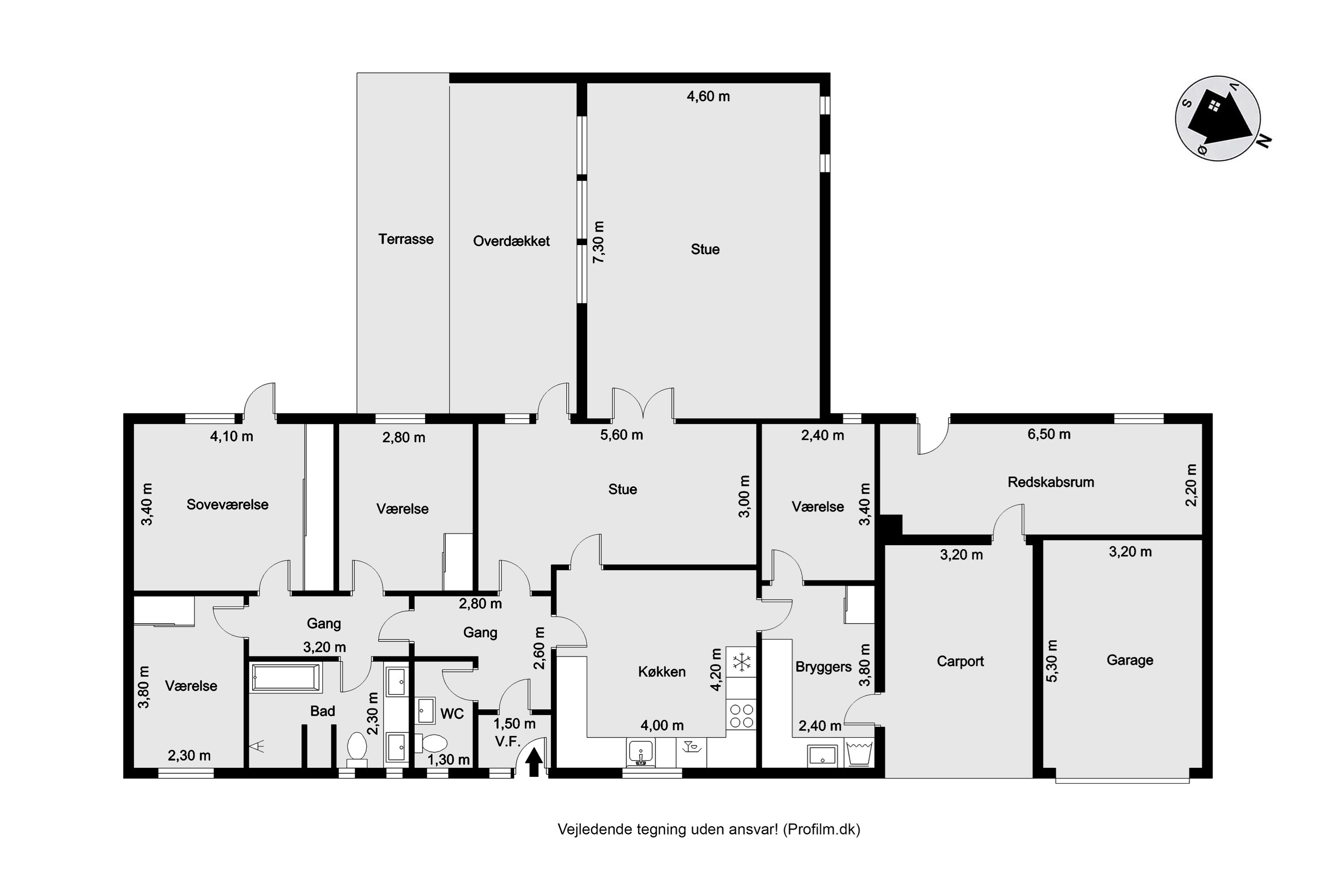 Plantegninger billede af Kobberupvej 189, Mejrup, 7500 Holstebro
