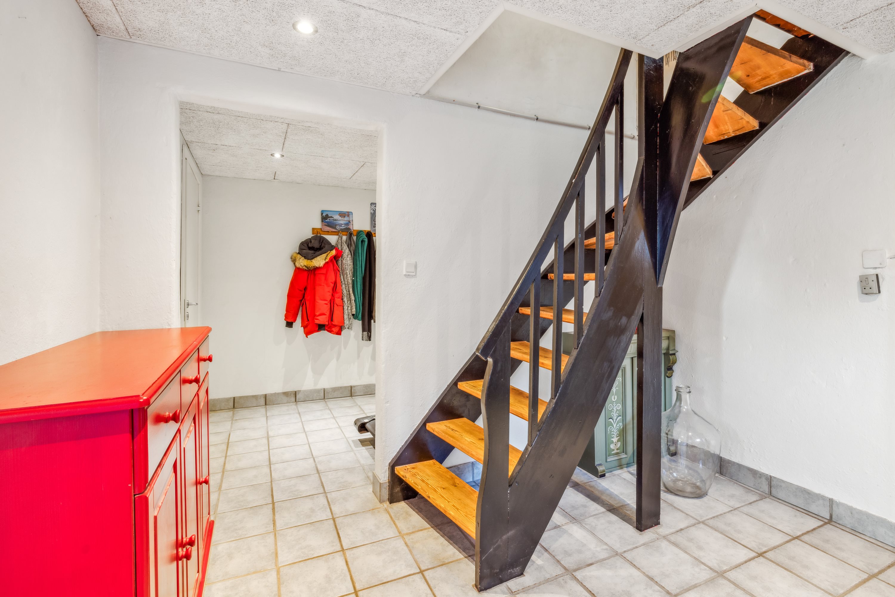 Fremhævet trappe billede i fuldskærmstilstand. Billede af Åbakken 7, Ravnstrup, 8800 Viborg