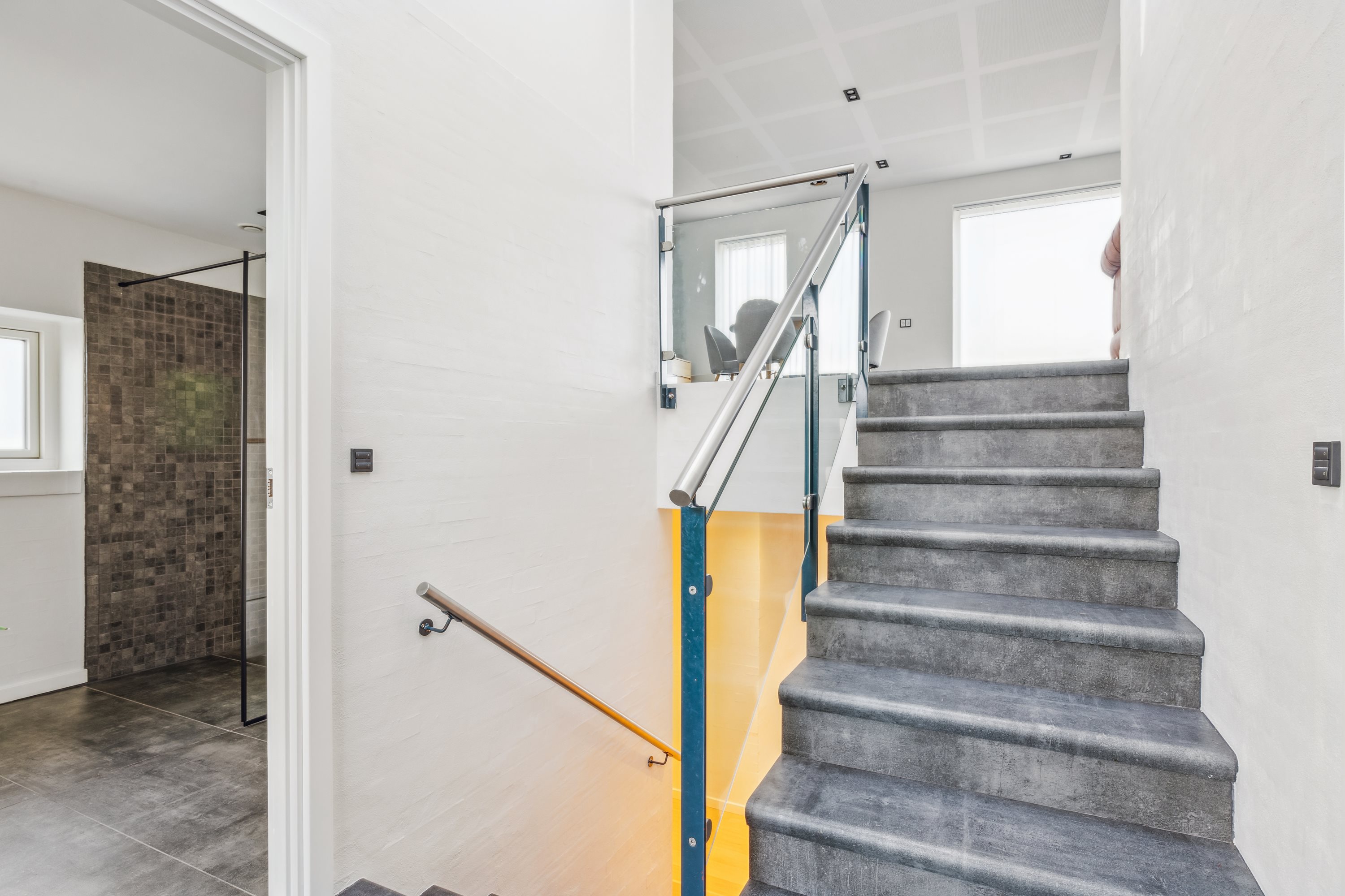 Fremhævet trappe billede i fuldskærmstilstand. Billede af Udsigten 7, 7850 Stoholm Jyll