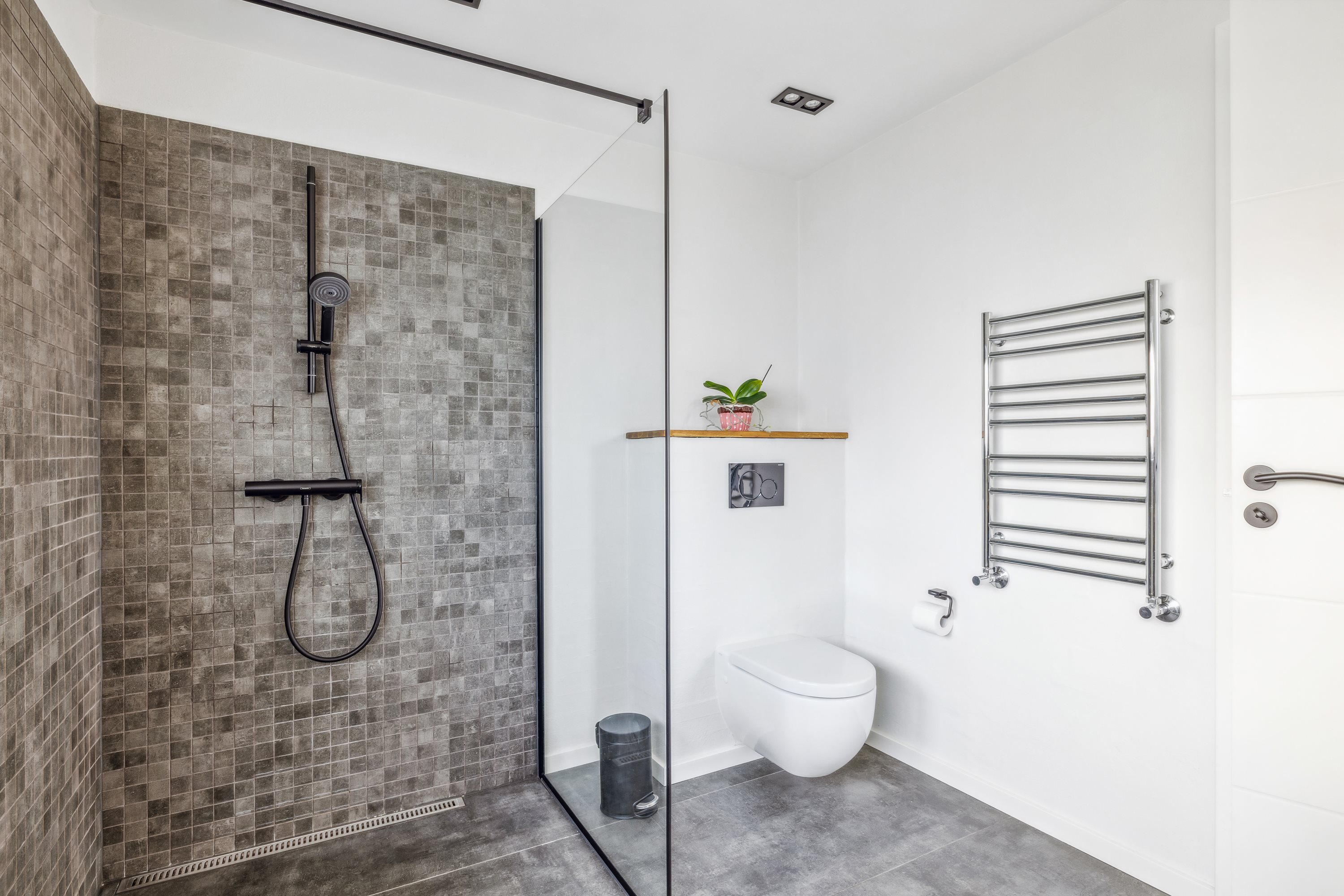 Fremhævet badeværelse billede i fuldskærmstilstand. Billede af Udsigten 7, 7850 Stoholm Jyll