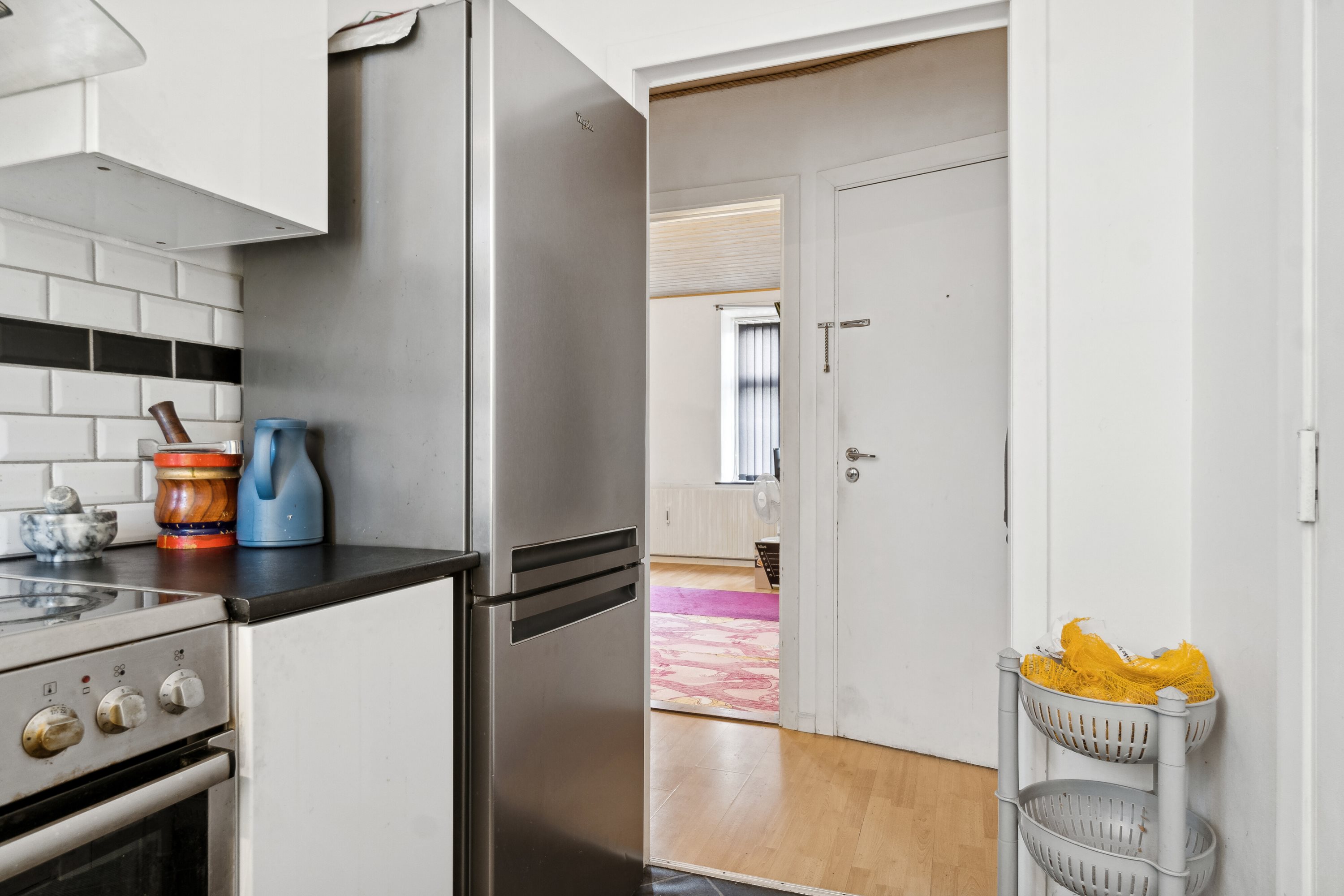 Fremhævet køkken billede i fuldskærmstilstand. Billede af Sdr.Stationsvej 22, st.. th., 4200 Slagelse