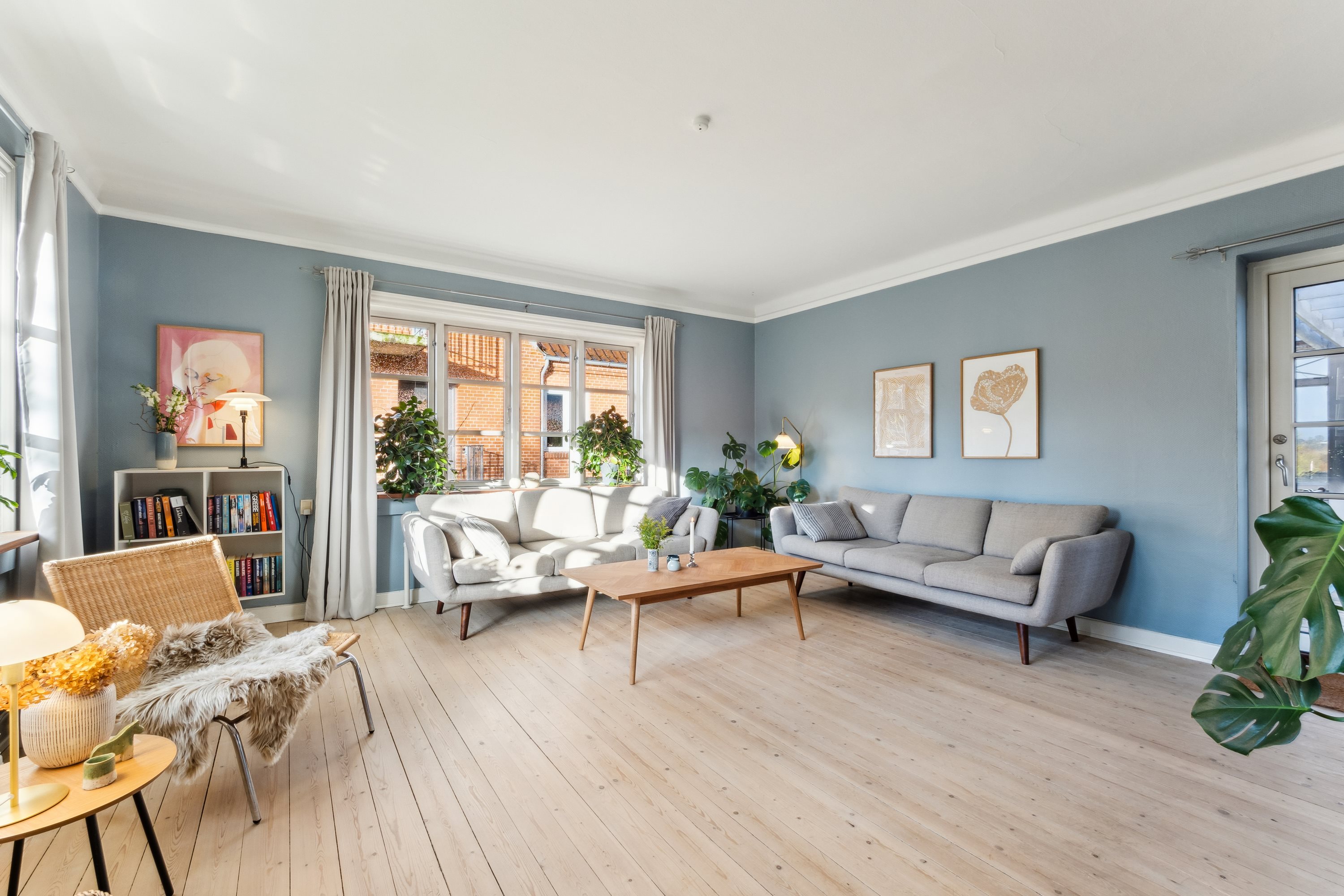 Fremhævet stue billede i fuldskærmstilstand. Billede af Vestre Alle 14, 7800 Skive