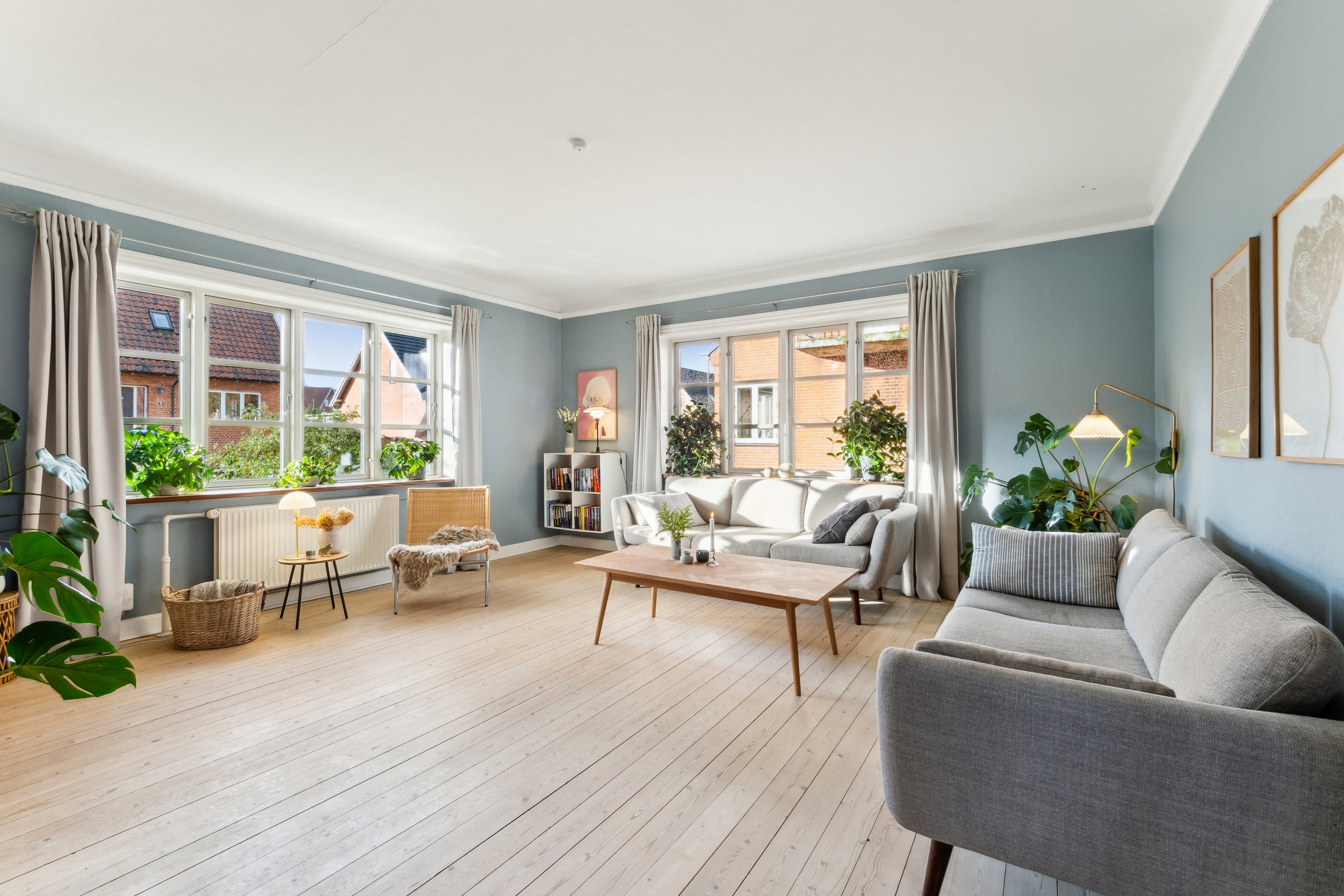 Fremhævet stue billede i fuldskærmstilstand. Billede af Vestre Alle 14, 7800 Skive