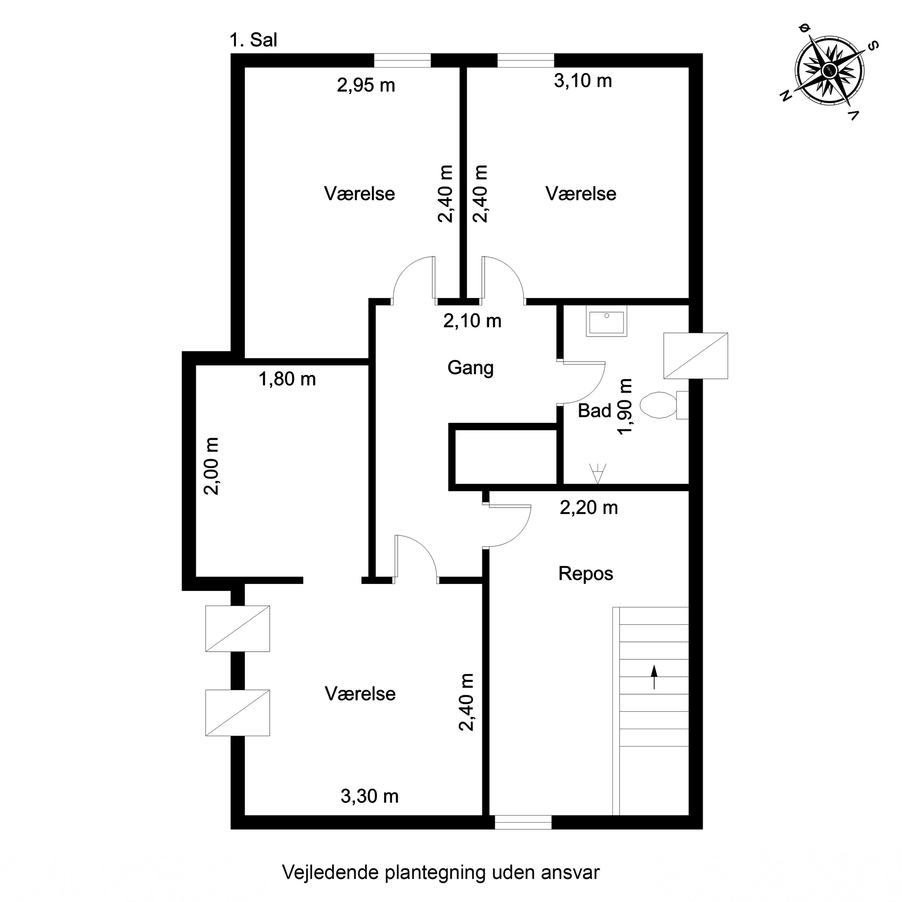 Plantegninger billede af Ådalvej 33, Ådal, 7300 Jelling