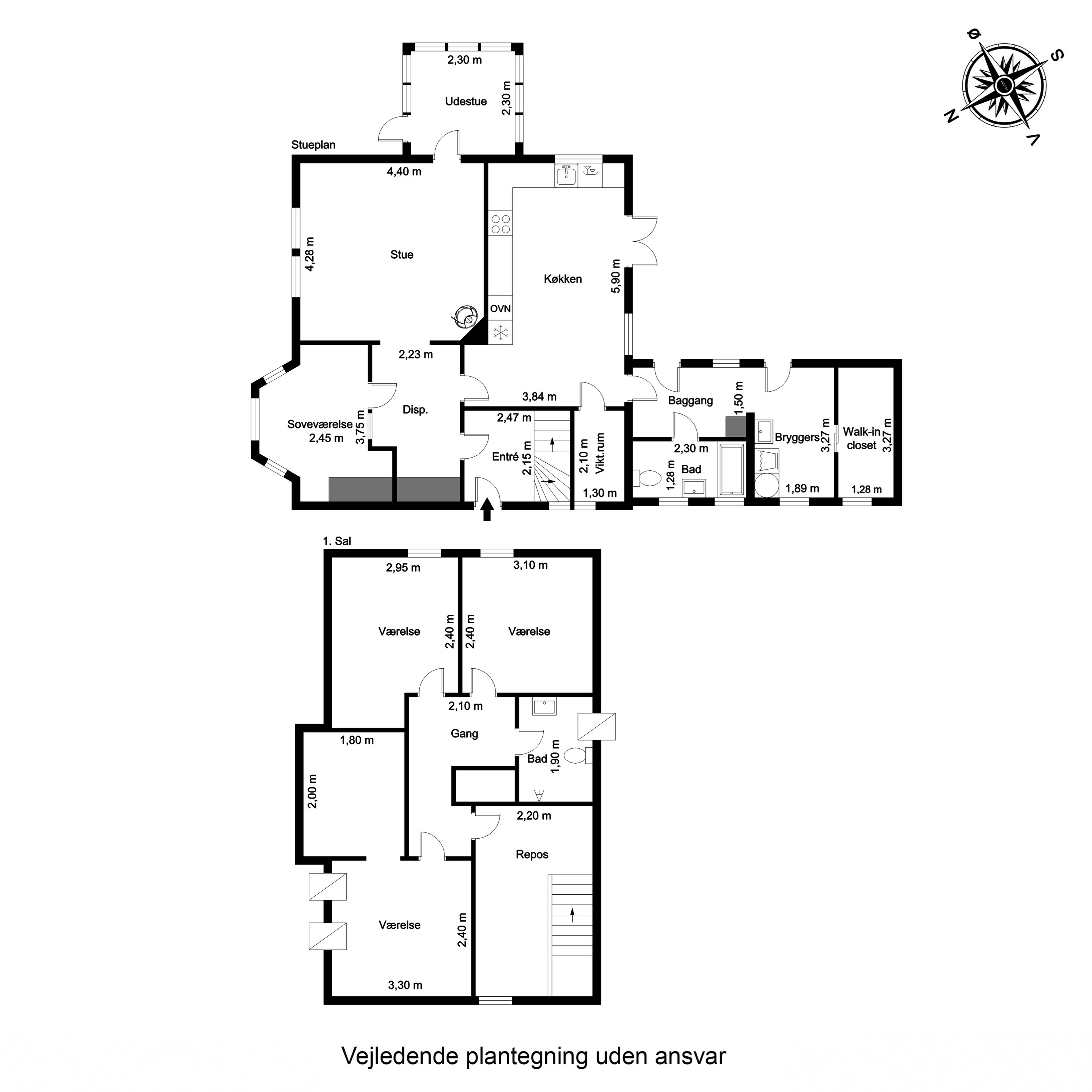 Plantegninger billede af Ådalvej 33, Ådal, 7300 Jelling