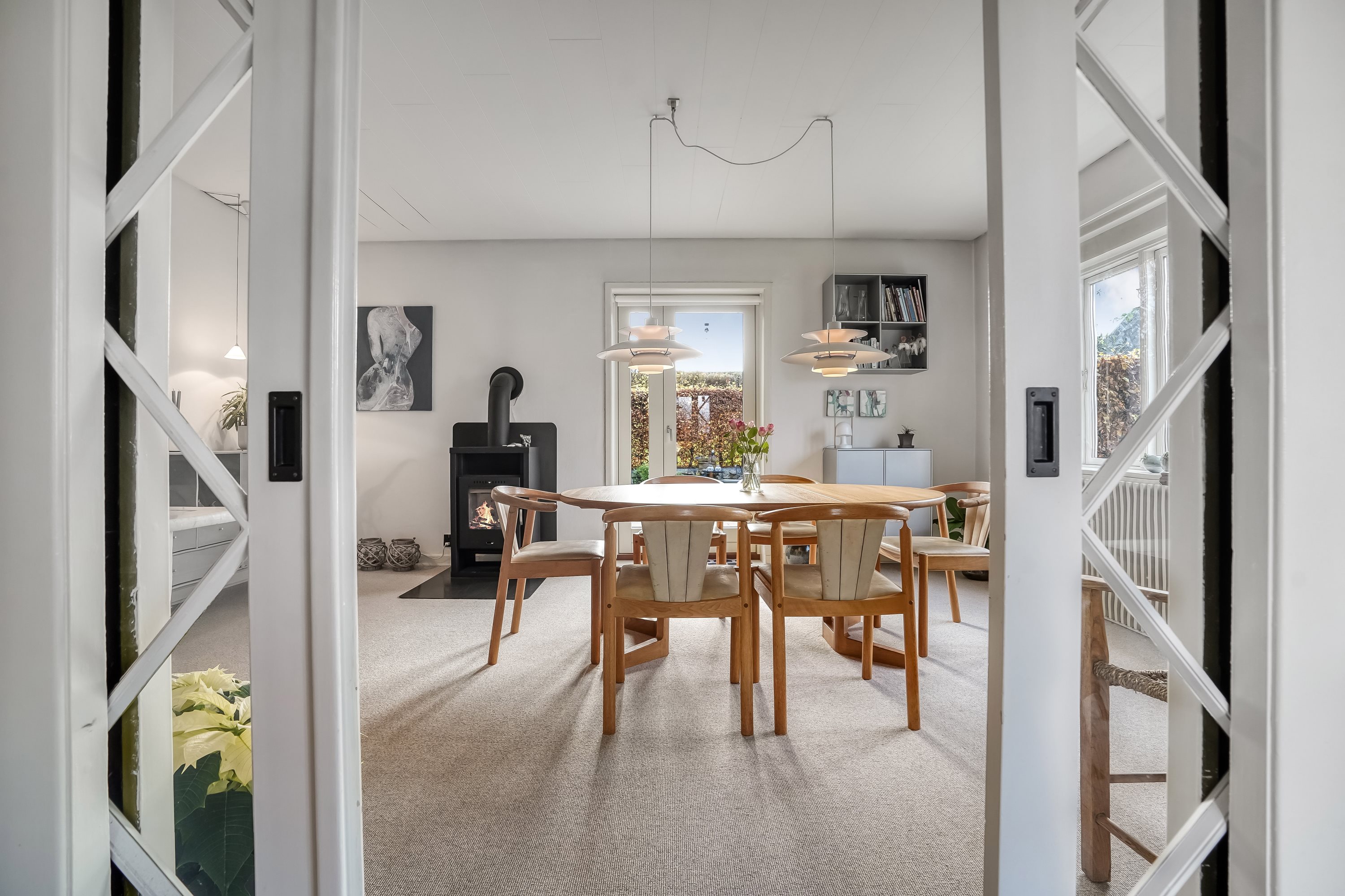 Fremhævet stue billede i fuldskærmstilstand. Billede af Skolegade 5, 7171 Uldum