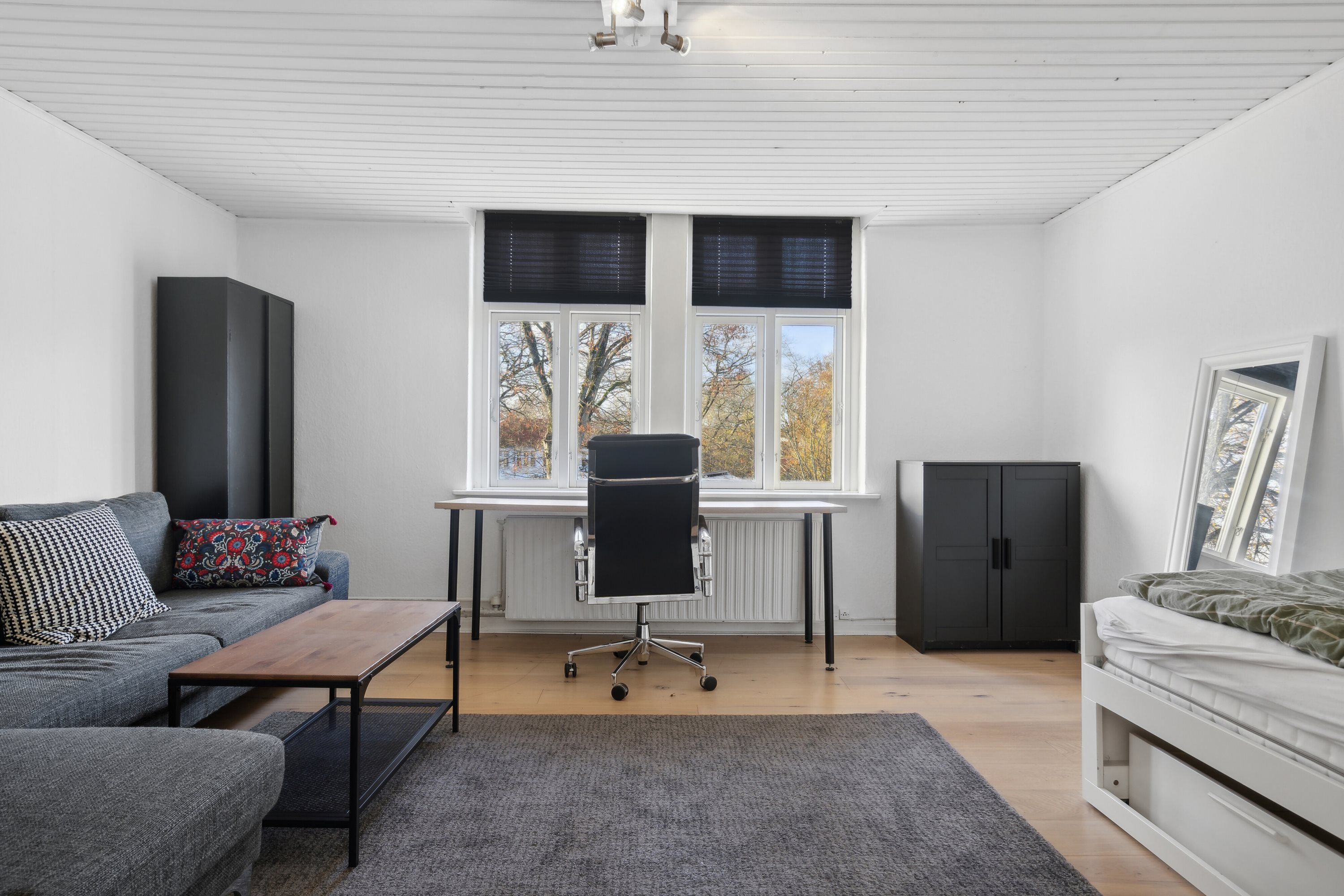 Fremhævet stue billede i fuldskærmstilstand. Billede af Søndergade 13, 4690 Haslev