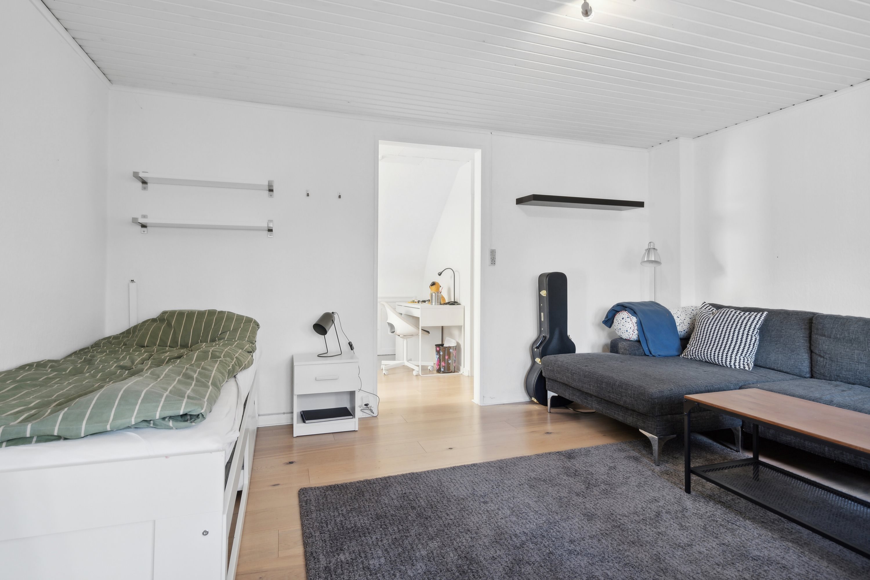 Fremhævet stue billede i fuldskærmstilstand. Billede af Søndergade 13, 4690 Haslev