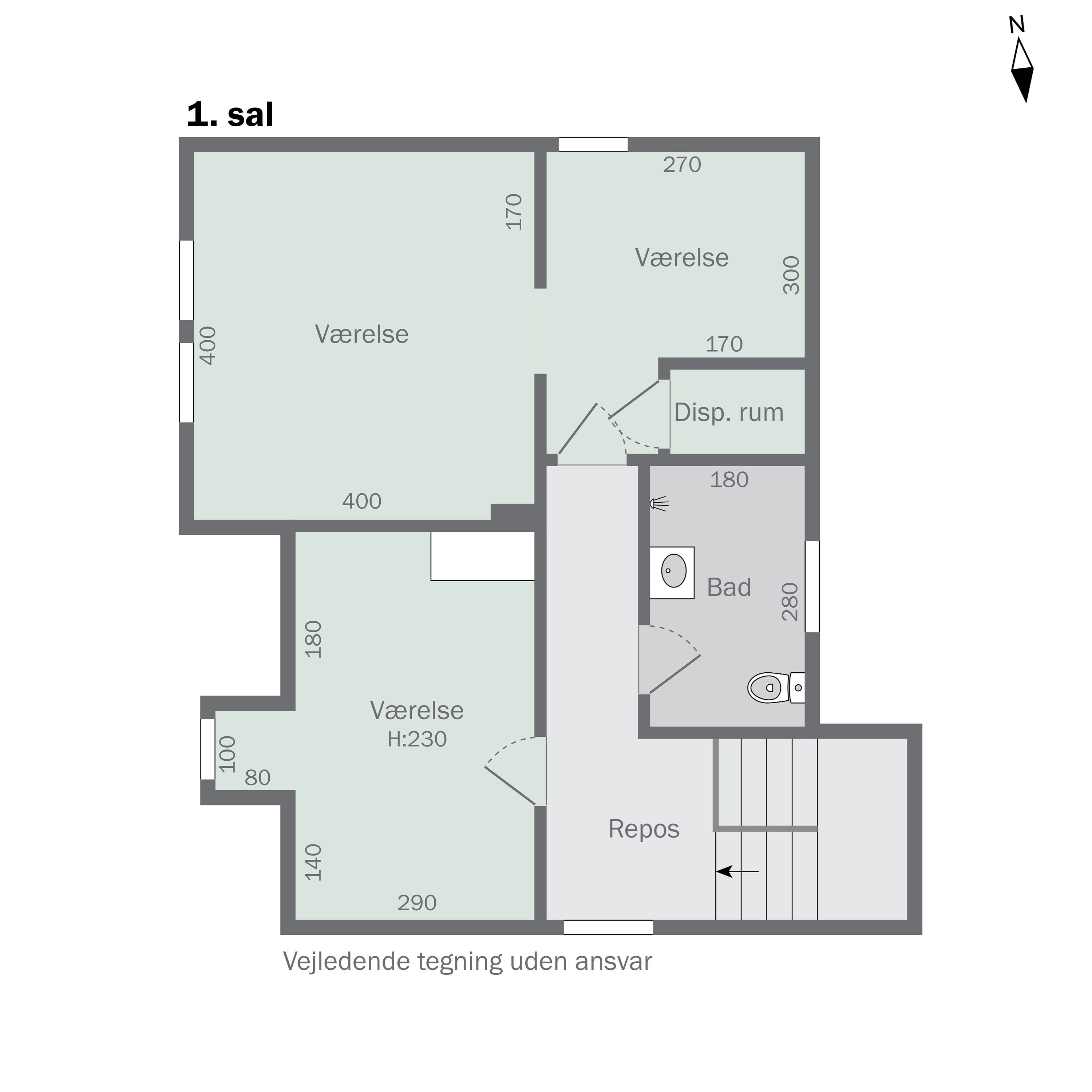 Plantegninger billede af Søndergade 13, 4690 Haslev