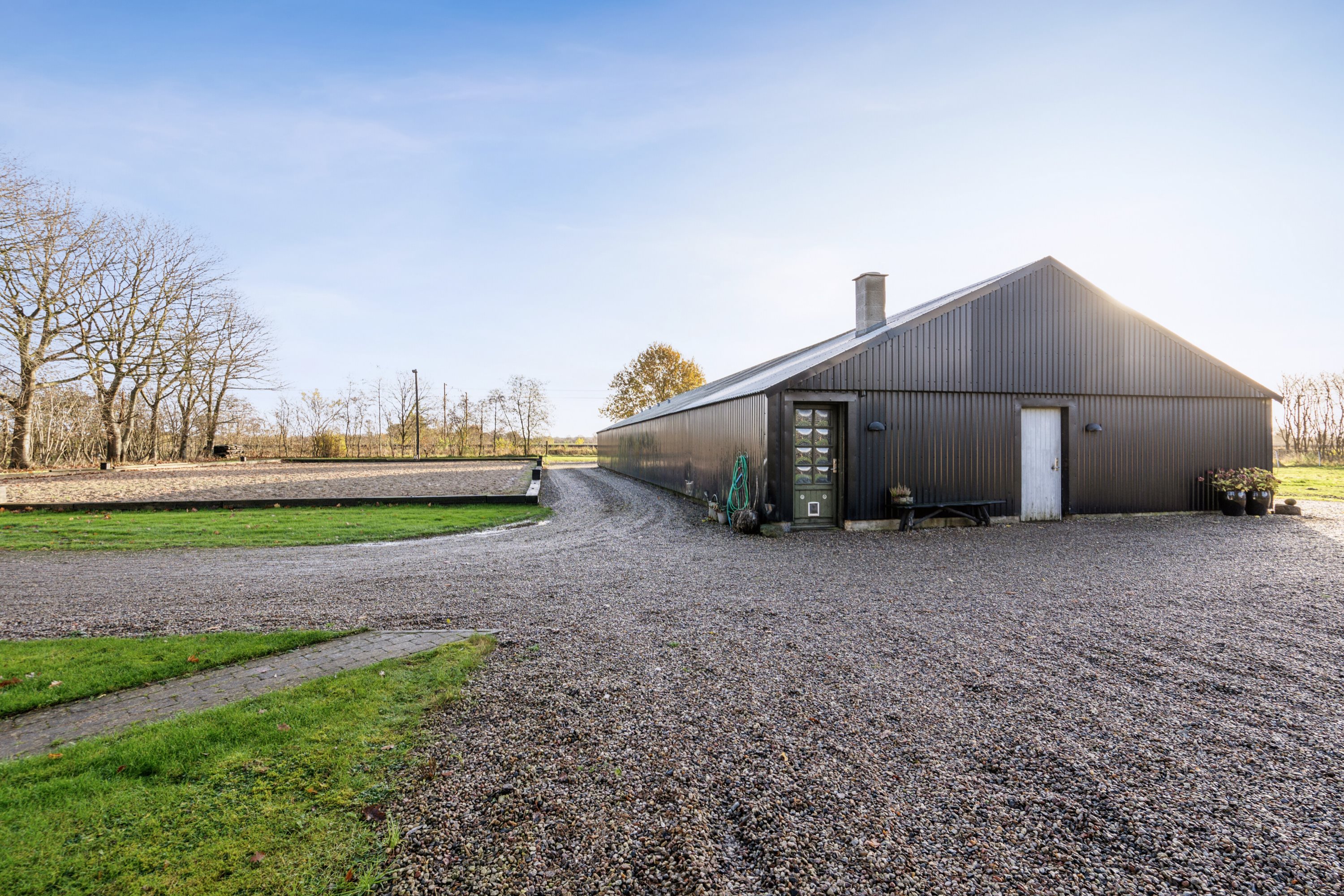 Fremhævet set fra haven billede i fuldskærmstilstand. Billede af Søst Markvej 5, Søst, 6230 Rødekro