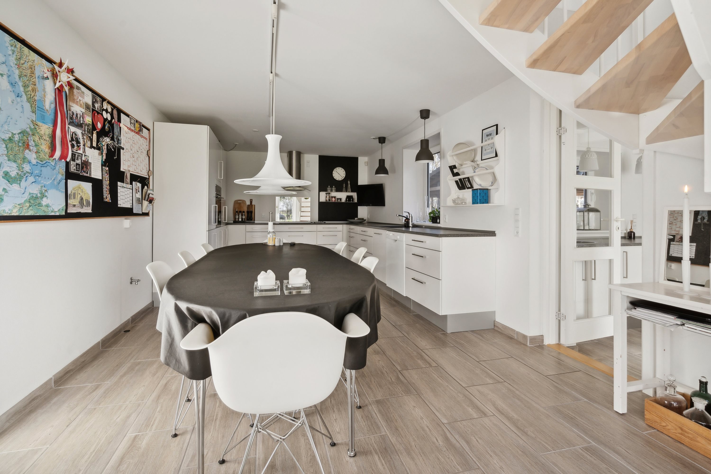 Fremhævet spisestue billede i fuldskærmstilstand. Billede af Søst Markvej 5, Søst, 6230 Rødekro