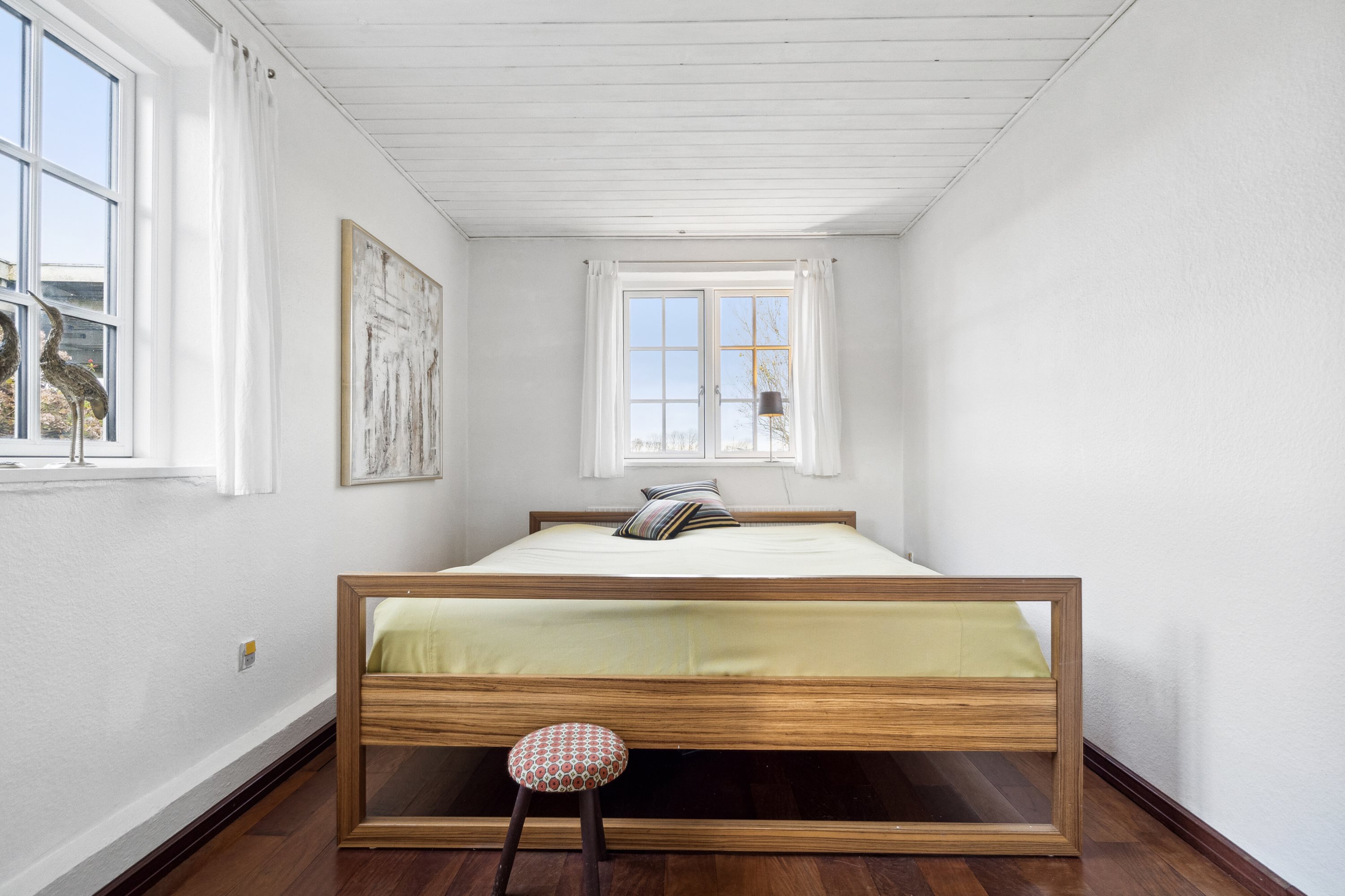 Fremhævet soveværelse billede i fuldskærmstilstand. Billede af Farrevej 31, Skjørring, 8464 Galten