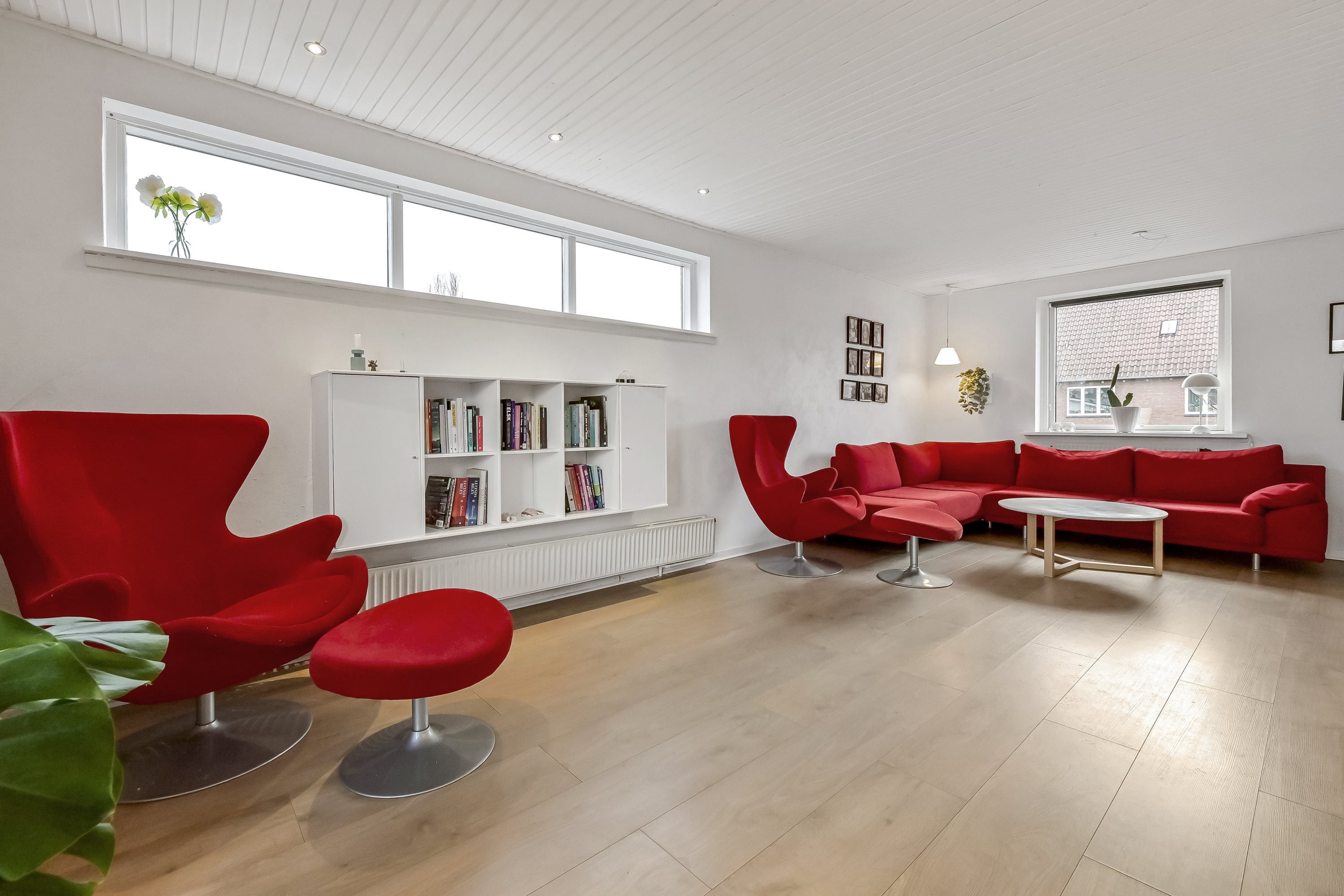 Fremhævet stue billede i fuldskærmstilstand. Billede af Bjødstrupvej 25, Hammerum, 7400 Herning