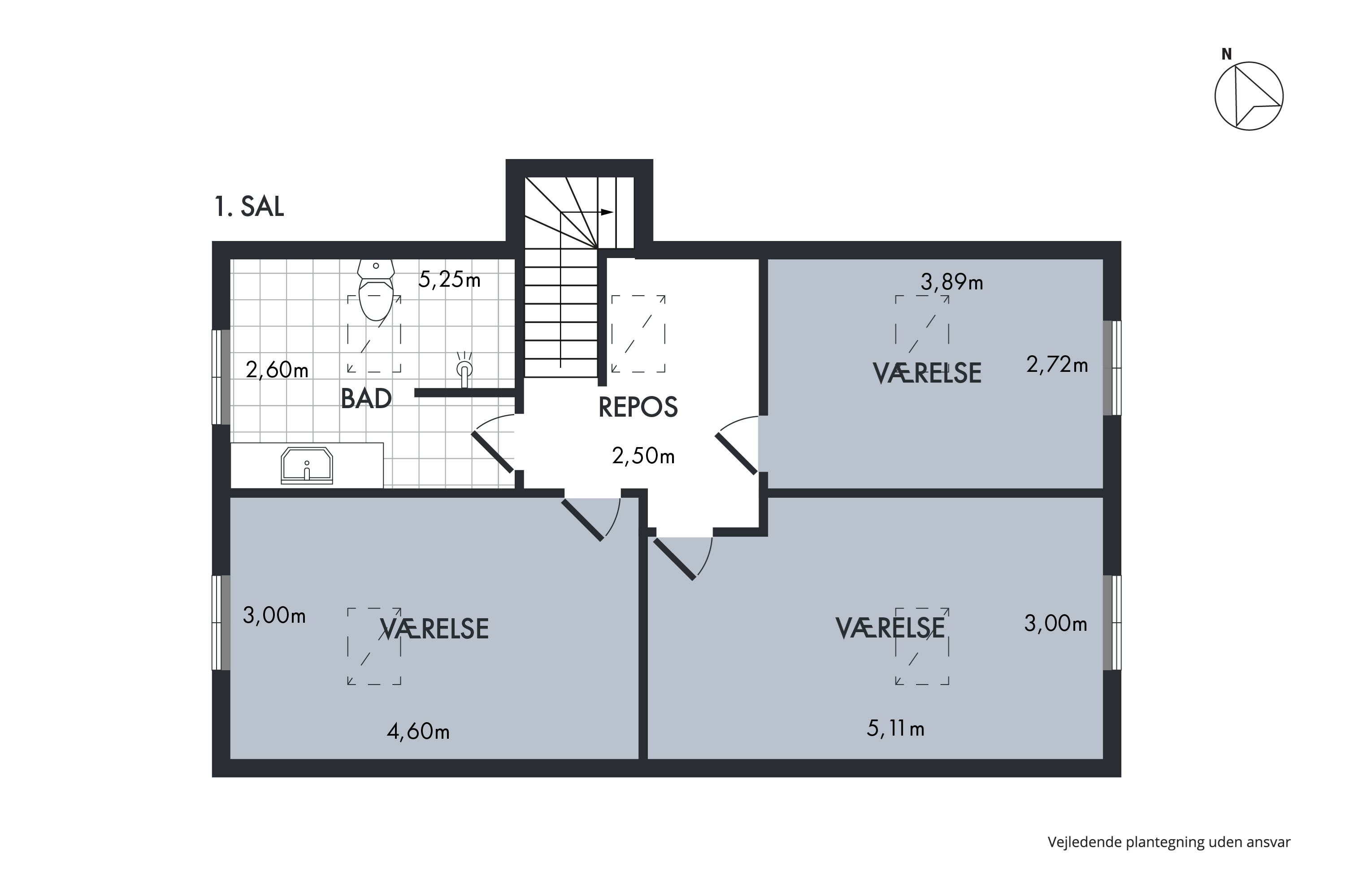 Plantegninger billede af Østergade 59, 9460 Brovst