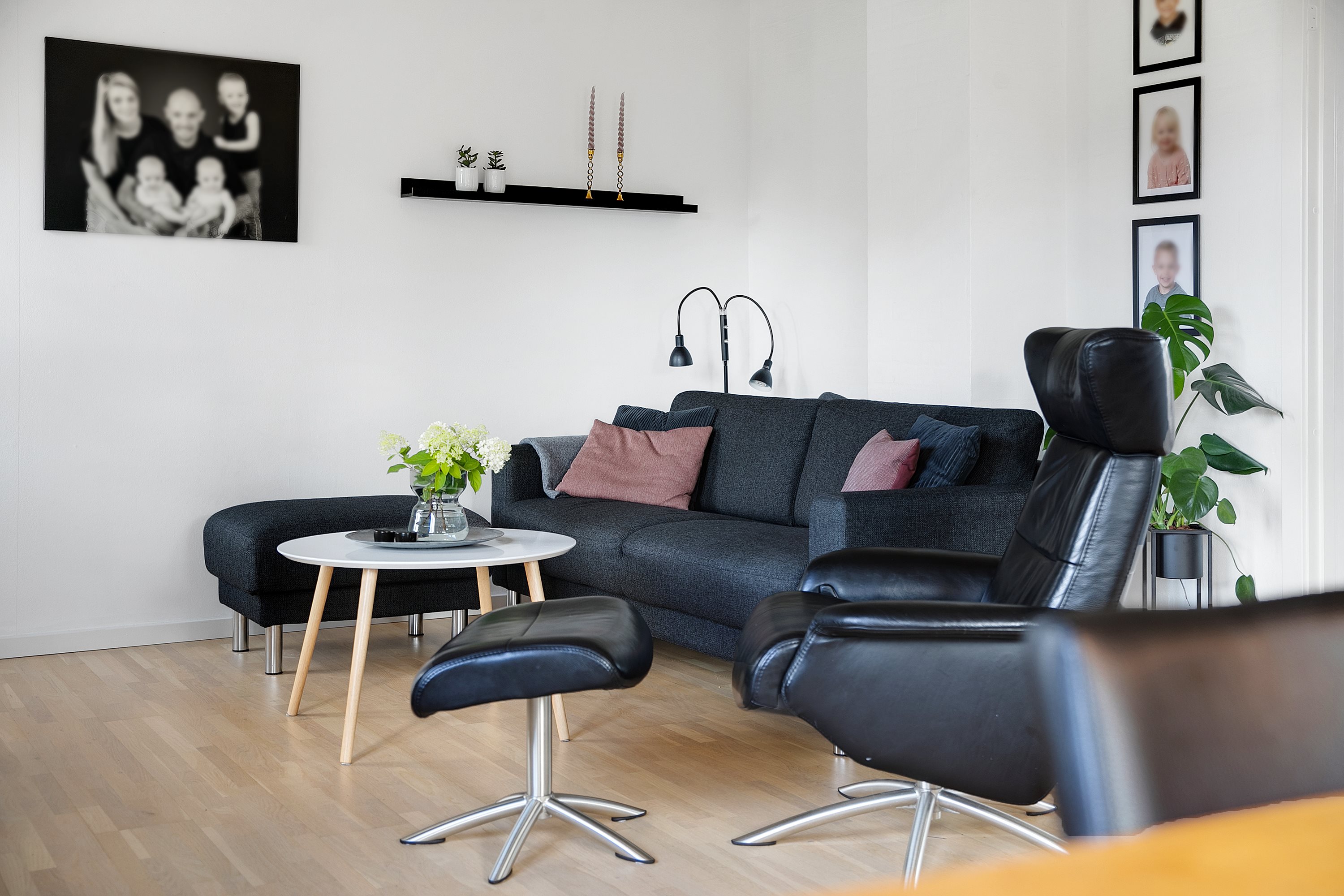 Fremhævet stue billede i fuldskærmstilstand. Billede af Østergade 59, 9460 Brovst