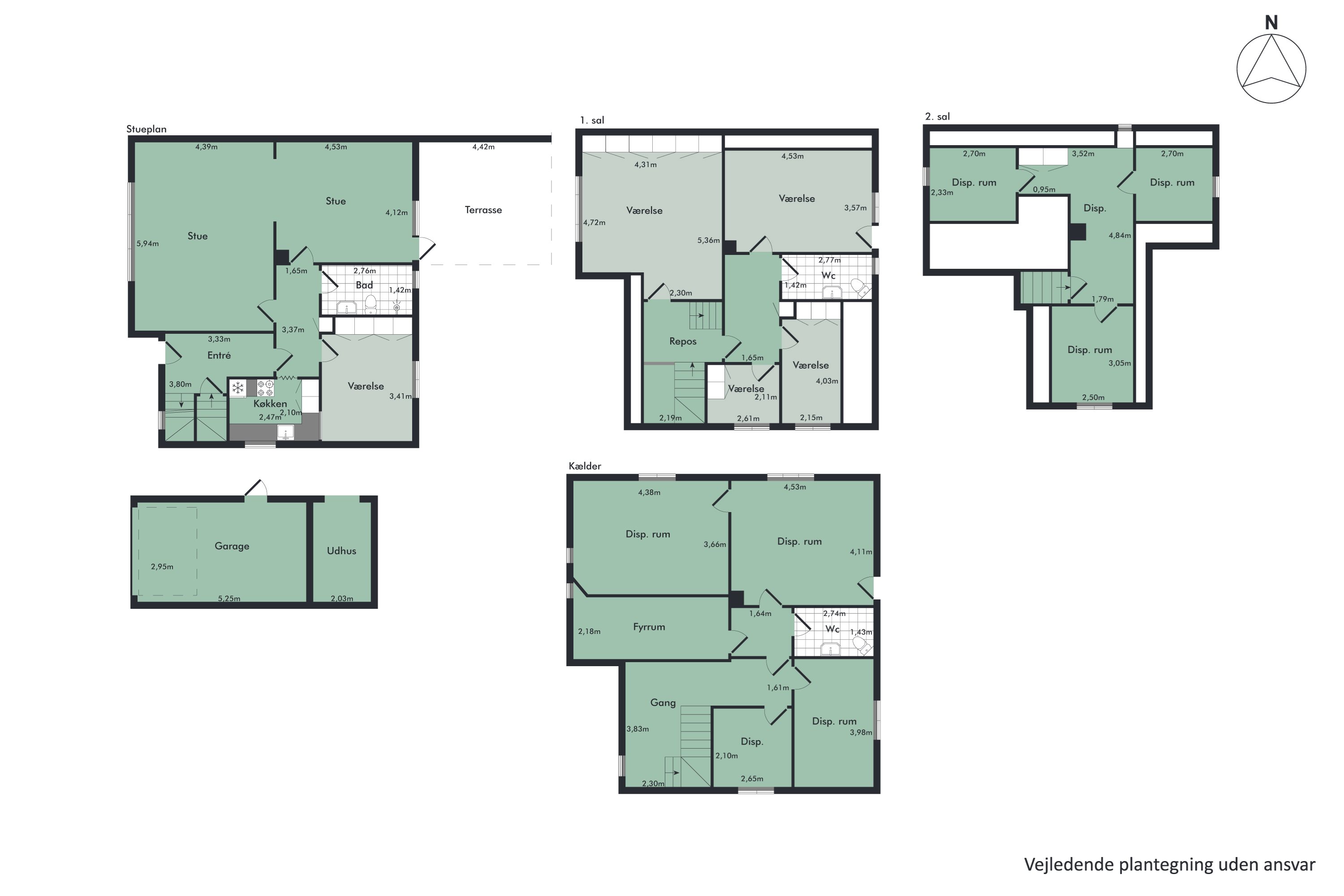 Plantegninger billede af Sjællandsgade 3, 7800 Skive