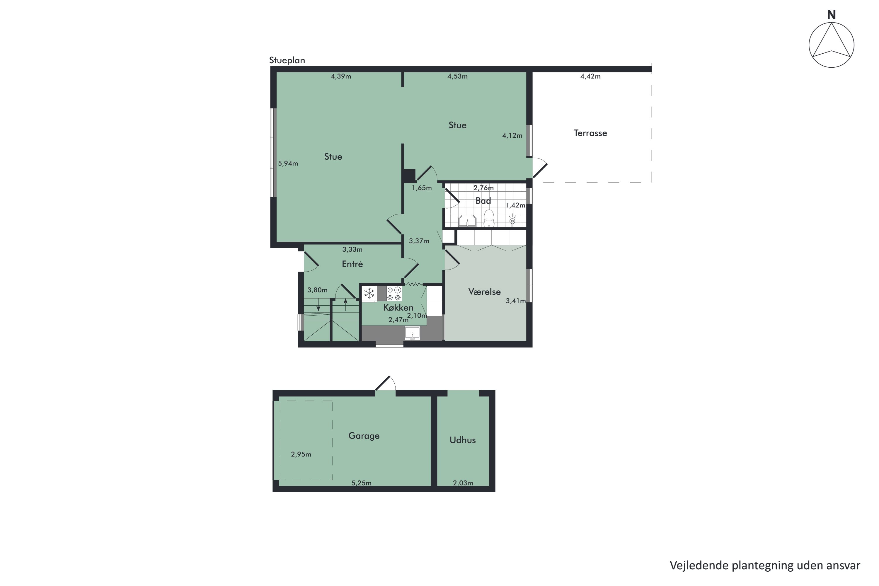 Plantegninger billede af Sjællandsgade 3, 7800 Skive