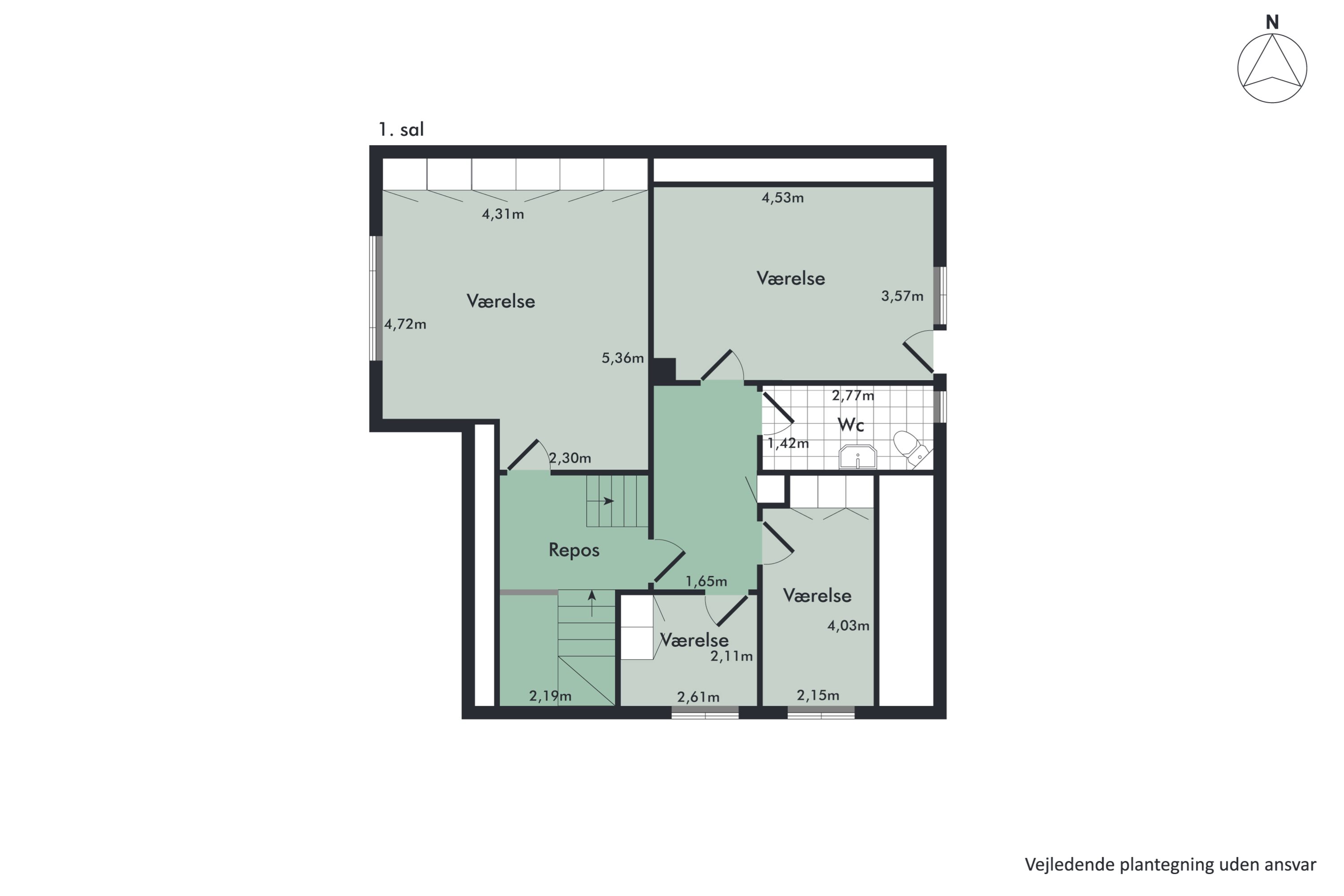 Plantegninger billede af Sjællandsgade 3, 7800 Skive