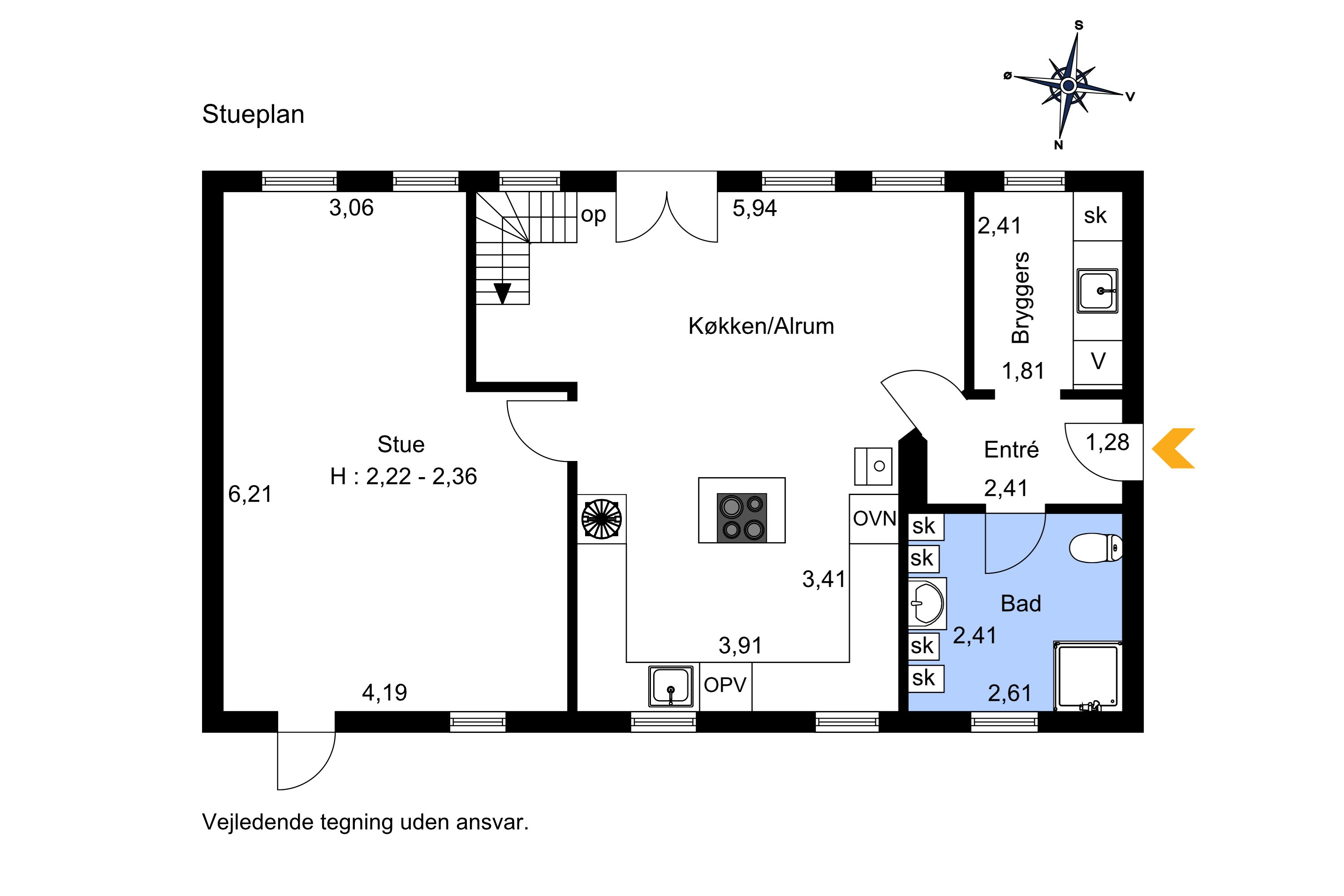Plantegninger billede af Vedtoftevej 65, Turup, 5610 Assens