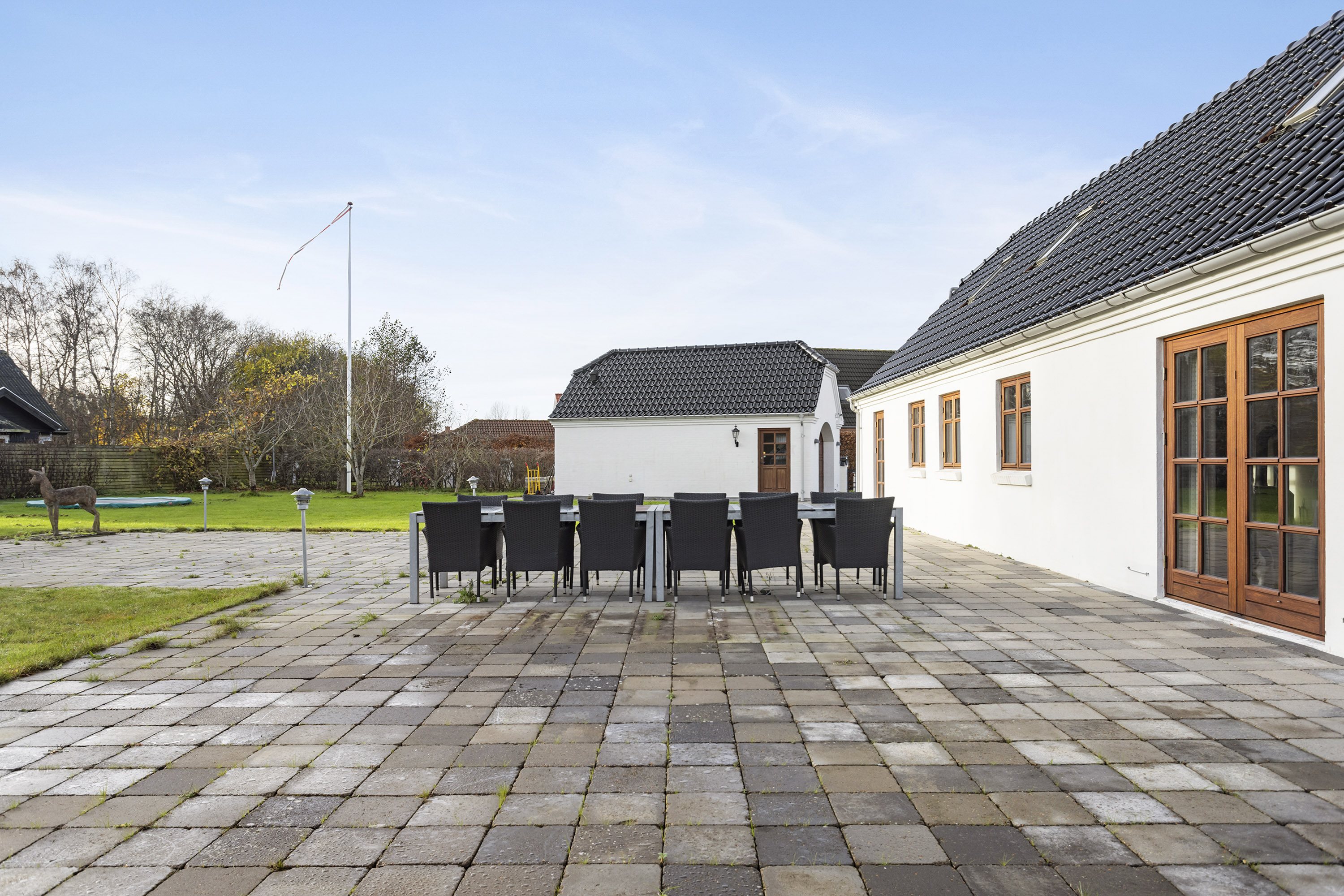 Fremhævet terrasse billede i fuldskærmstilstand. Billede af Askekrogen 20, 9900 Frederikshavn