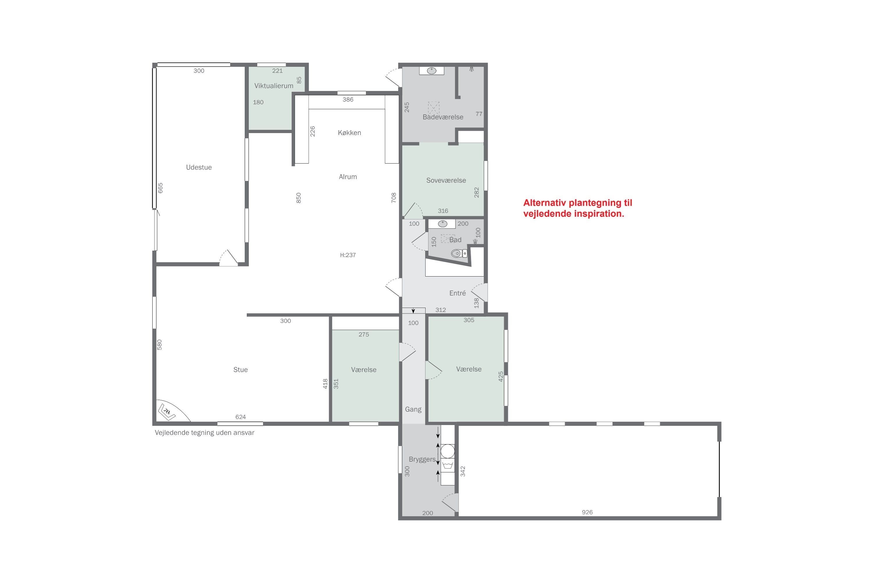Plantegninger billede af Langløkke 24, 6200 Aabenraa