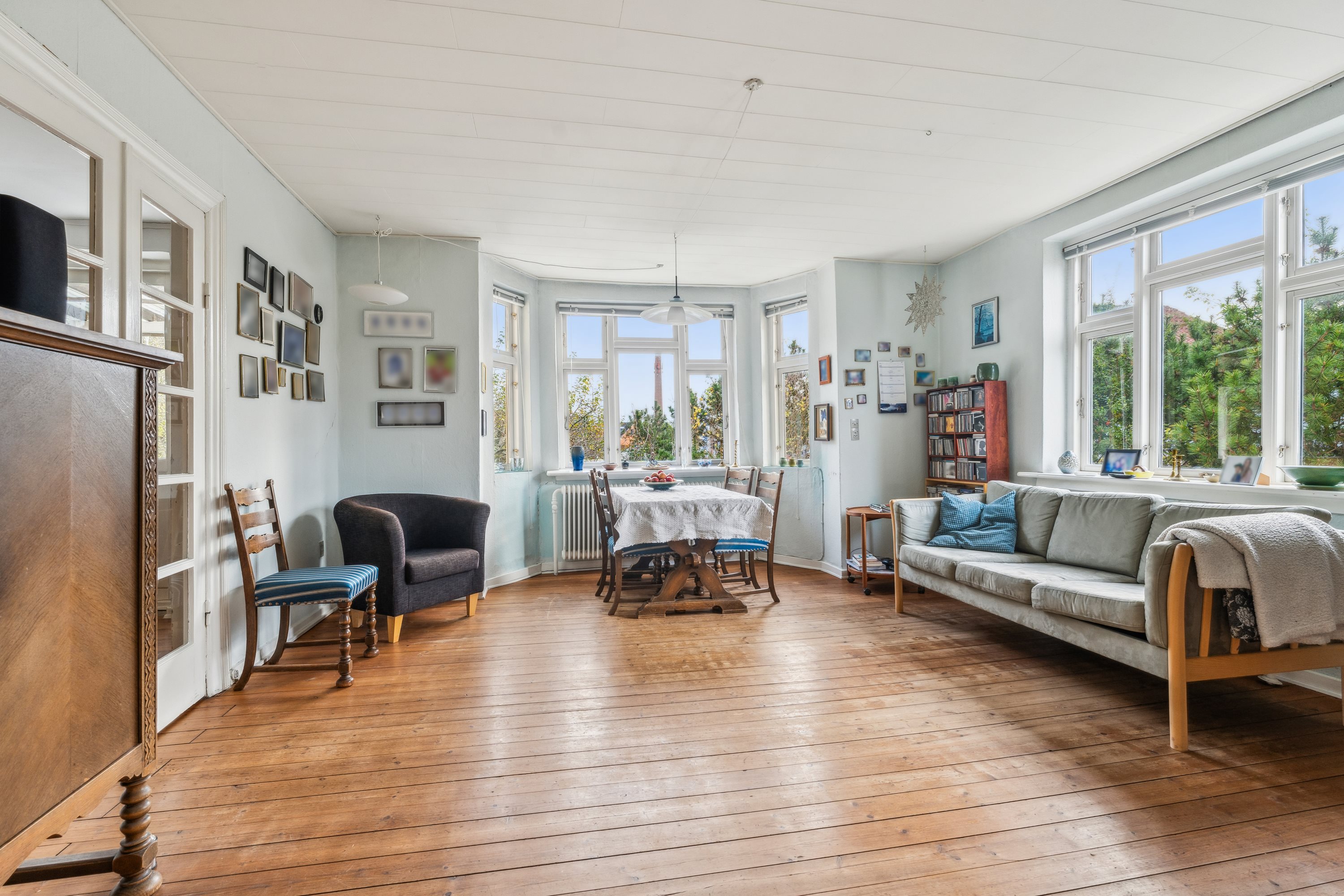 Fremhævet stue billede i fuldskærmstilstand. Billede af Rismøllegade 2, 8930 Randers NØ