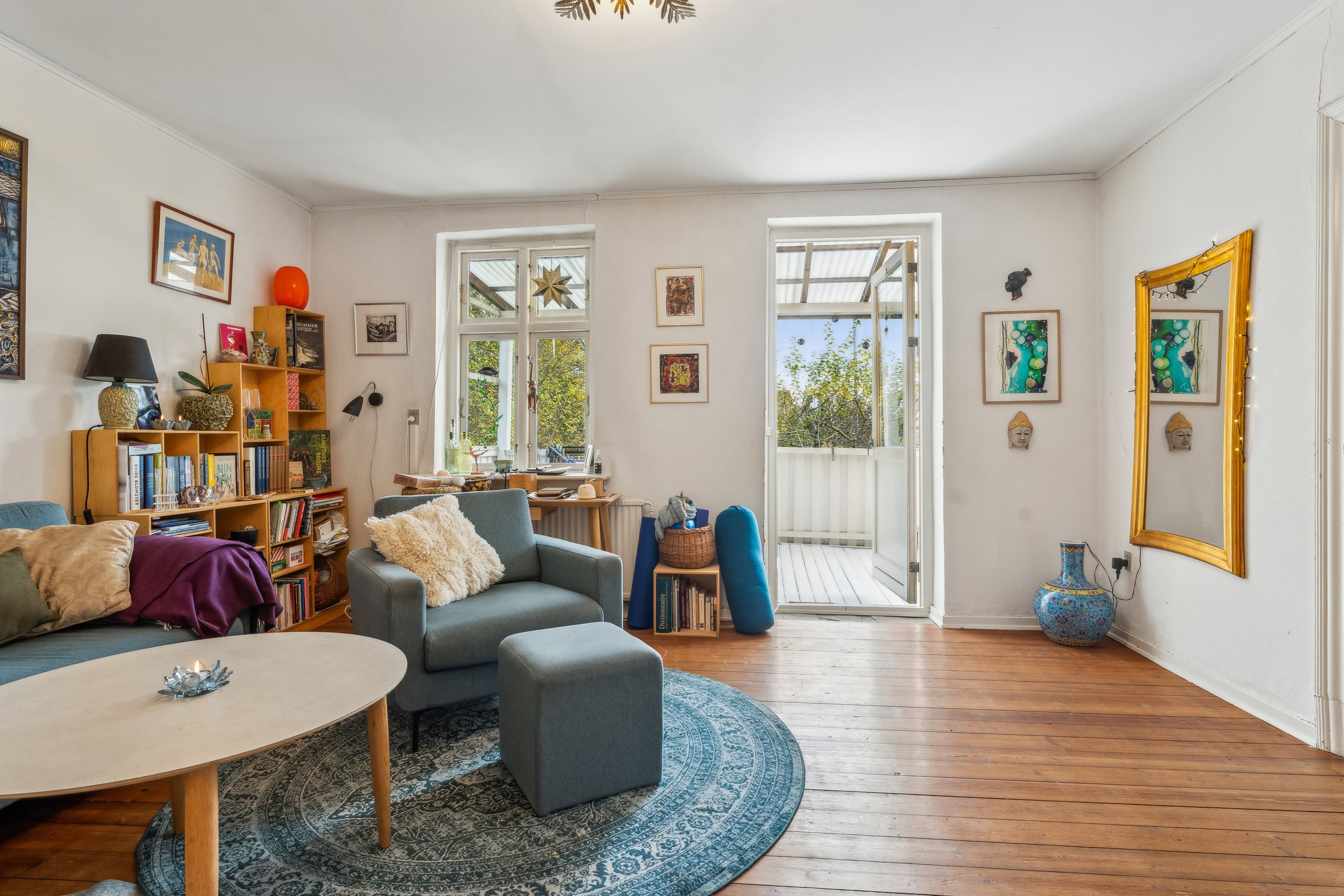 Fremhævet stue billede i fuldskærmstilstand. Billede af Rismøllegade 2, 8930 Randers NØ