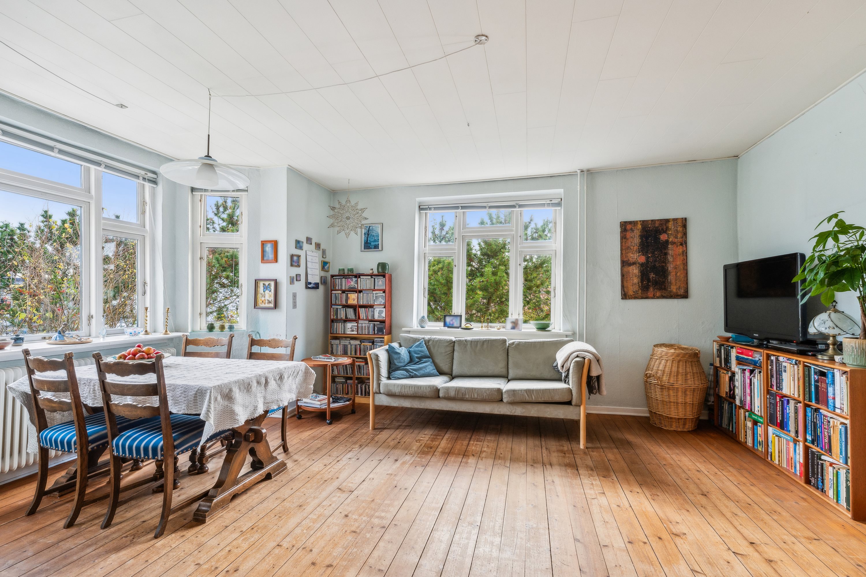 Fremhævet stue billede i fuldskærmstilstand. Billede af Rismøllegade 2, 8930 Randers NØ