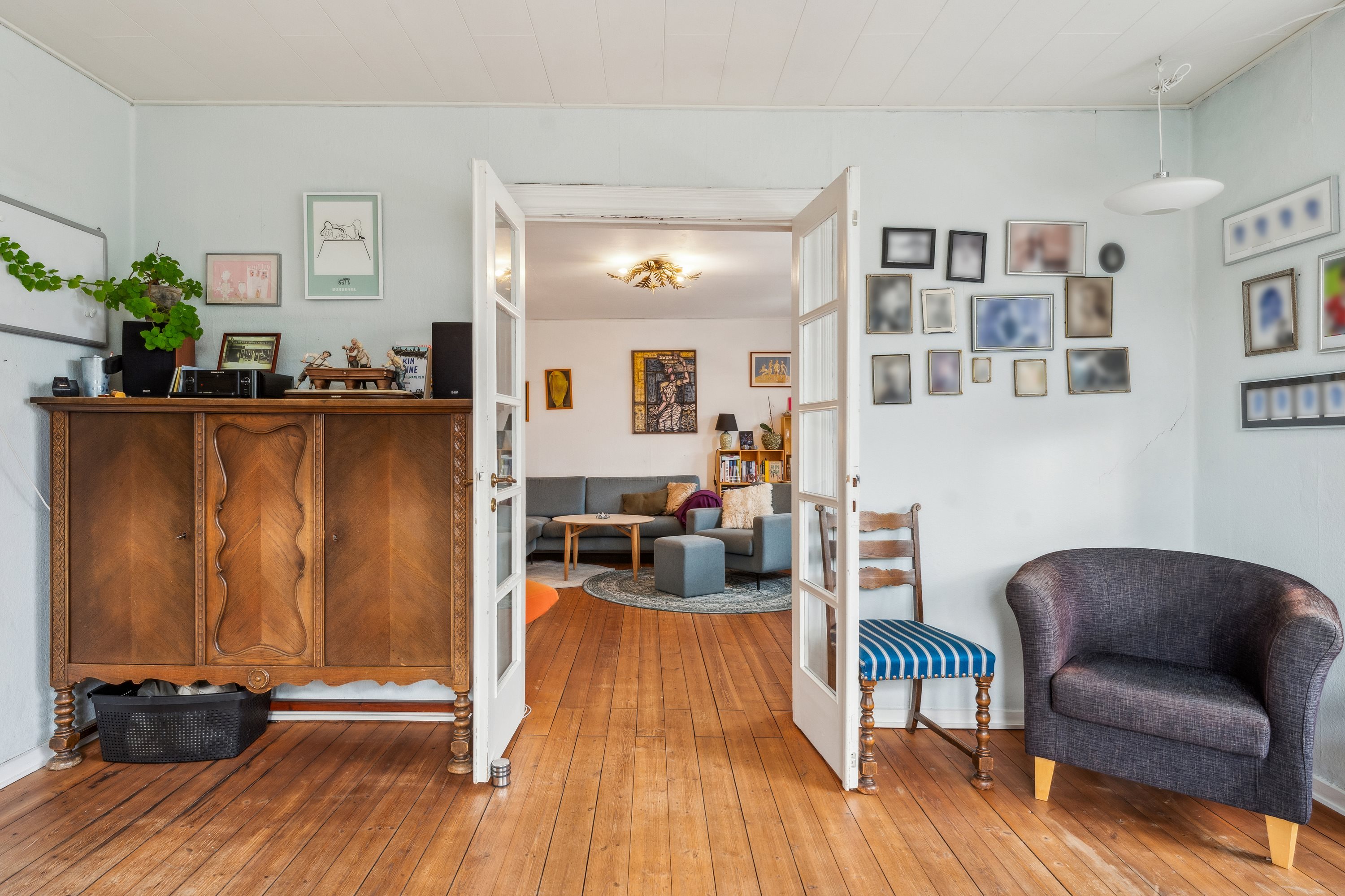 Fremhævet stue billede i fuldskærmstilstand. Billede af Rismøllegade 2, 8930 Randers NØ