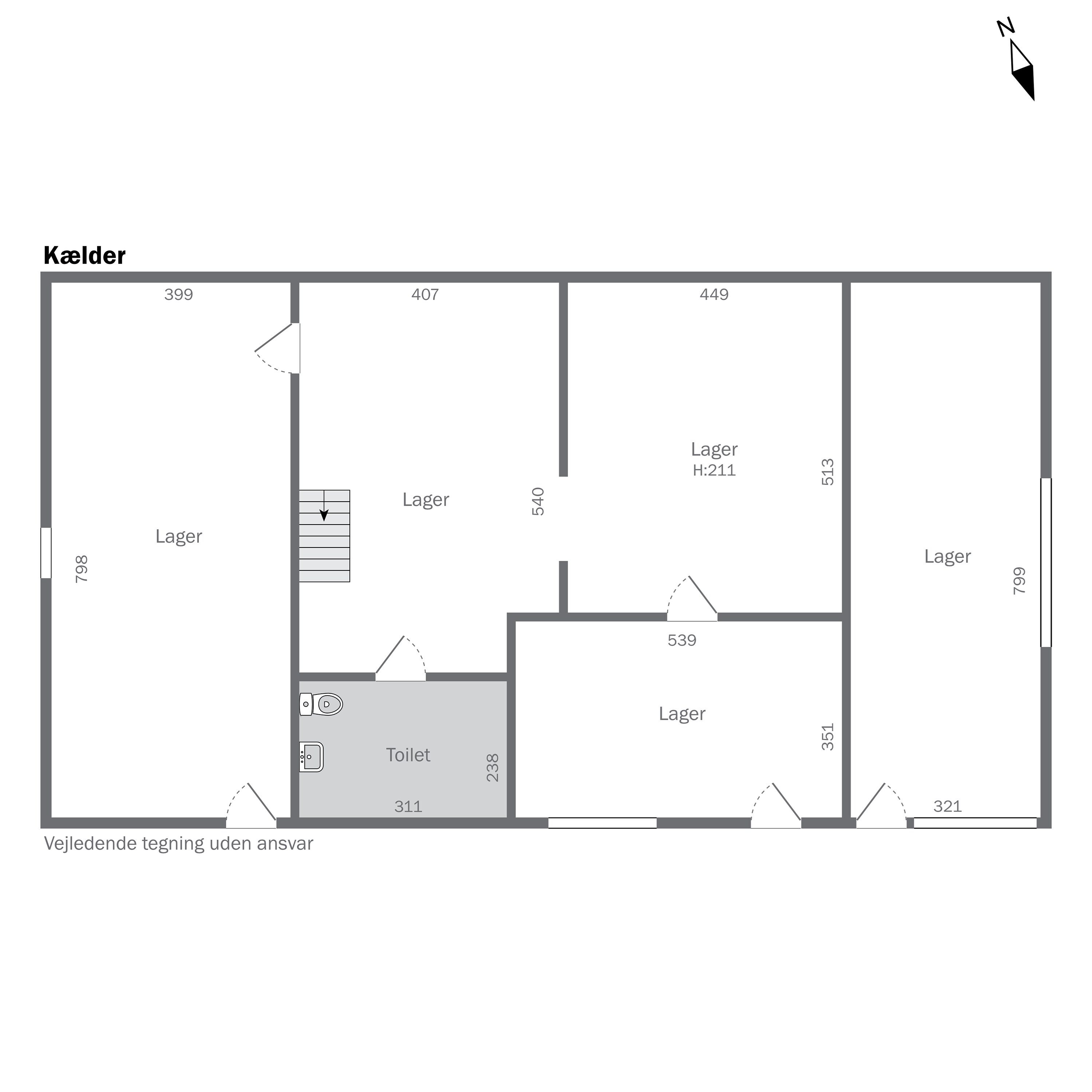 Plantegninger billede af Vesterhavsgade 97, Vorupør, 7700 Thisted