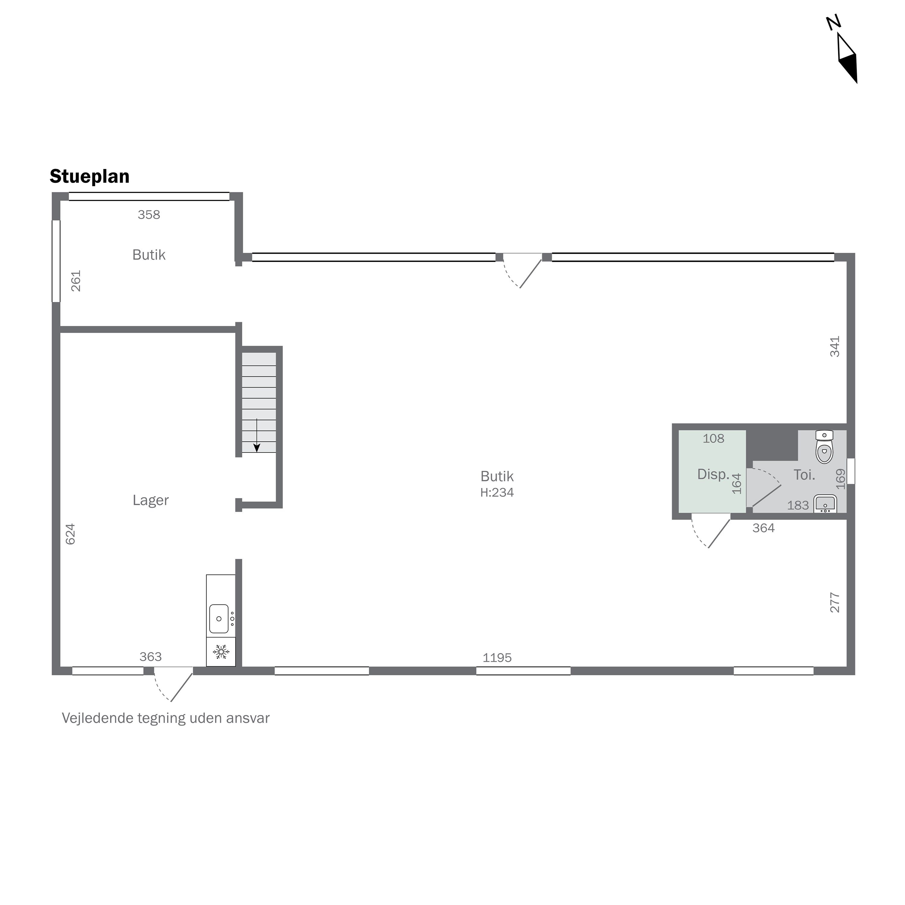 Plantegninger billede af Vesterhavsgade 97, Vorupør, 7700 Thisted