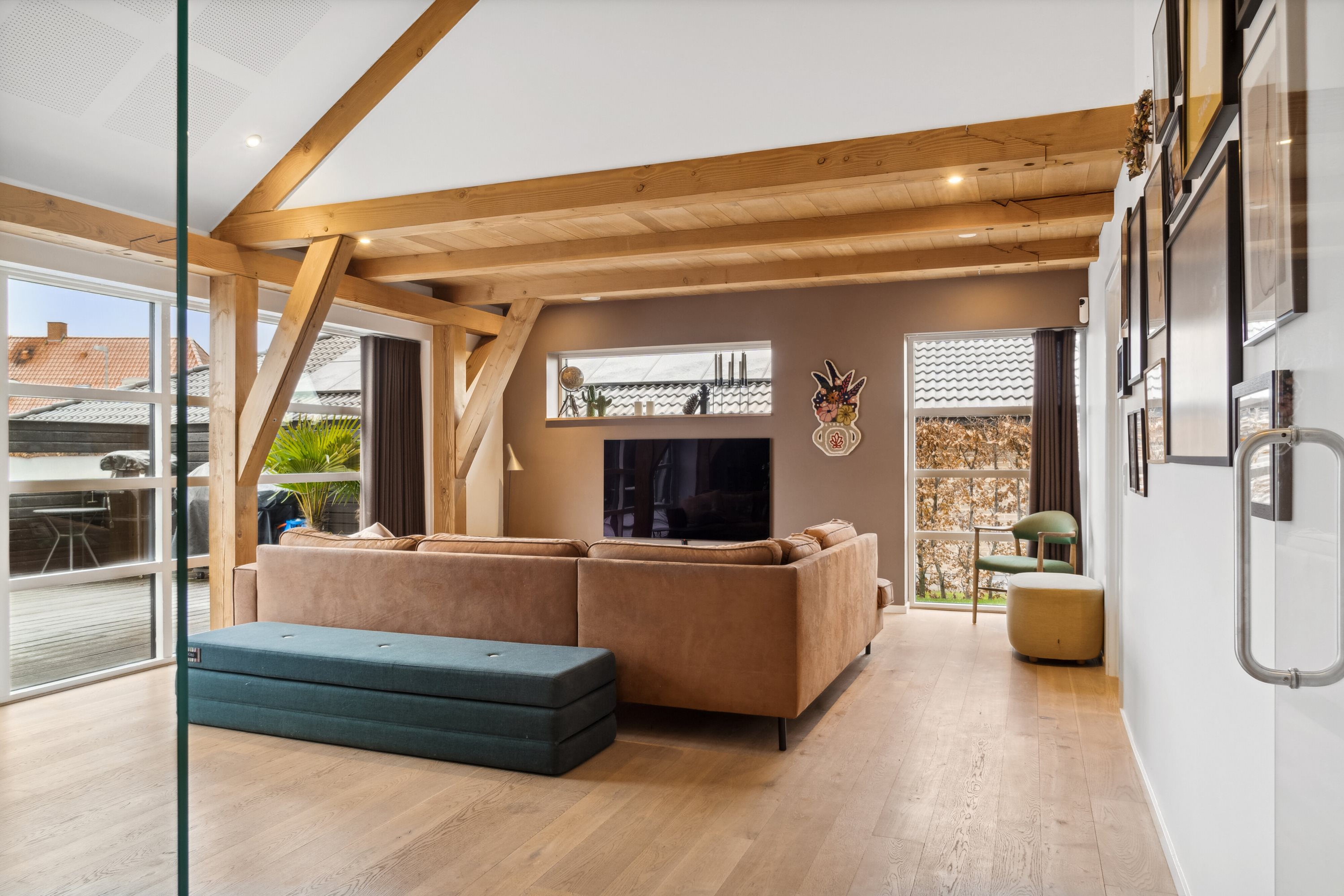 Fremhævet stue billede i fuldskærmstilstand. Billede af Damgårdstoften 64, 8320 Mårslet