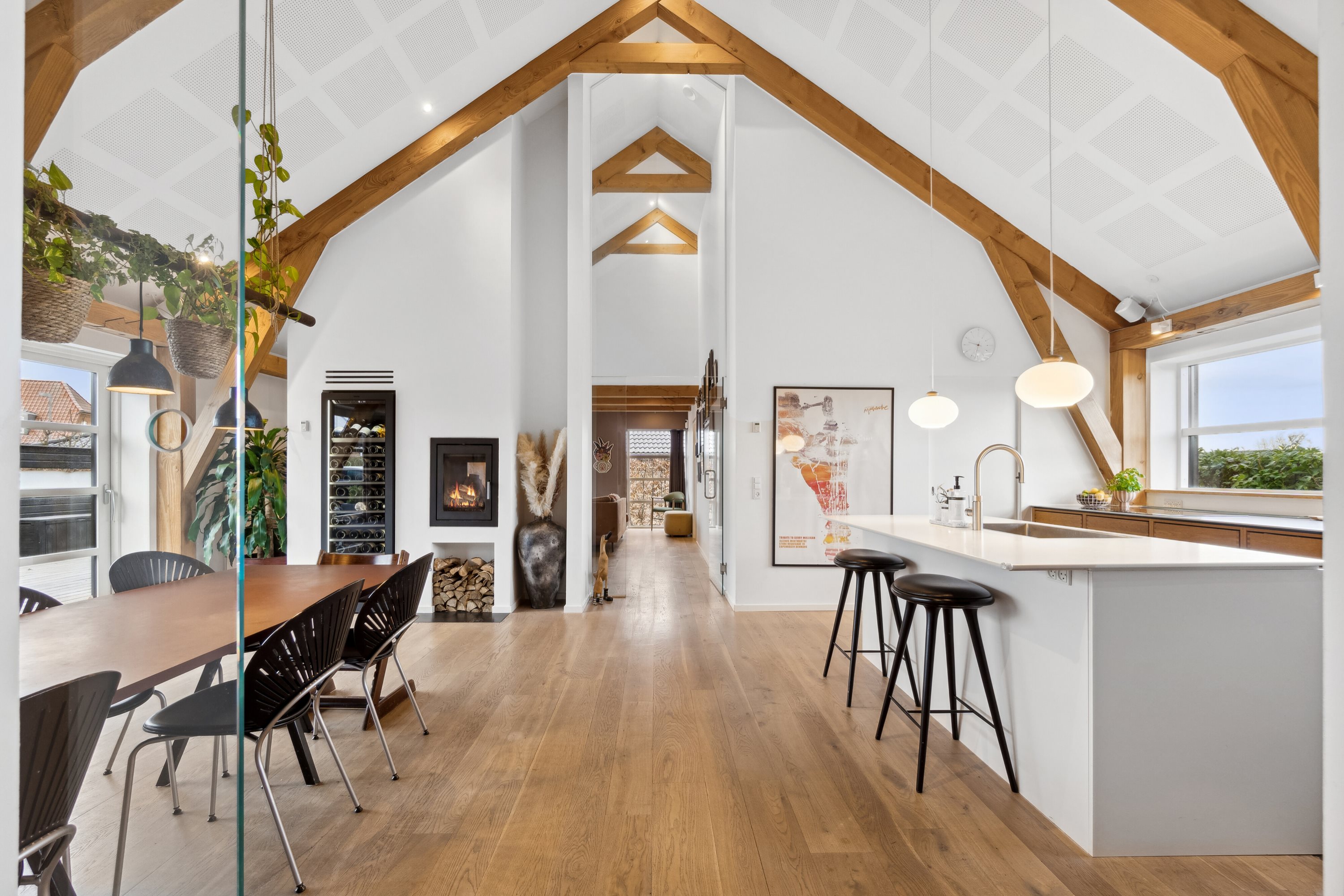 Miniaturebillede 1: køkken/alrum. Billede af Damgårdstoften 64, 8320 Mårslet