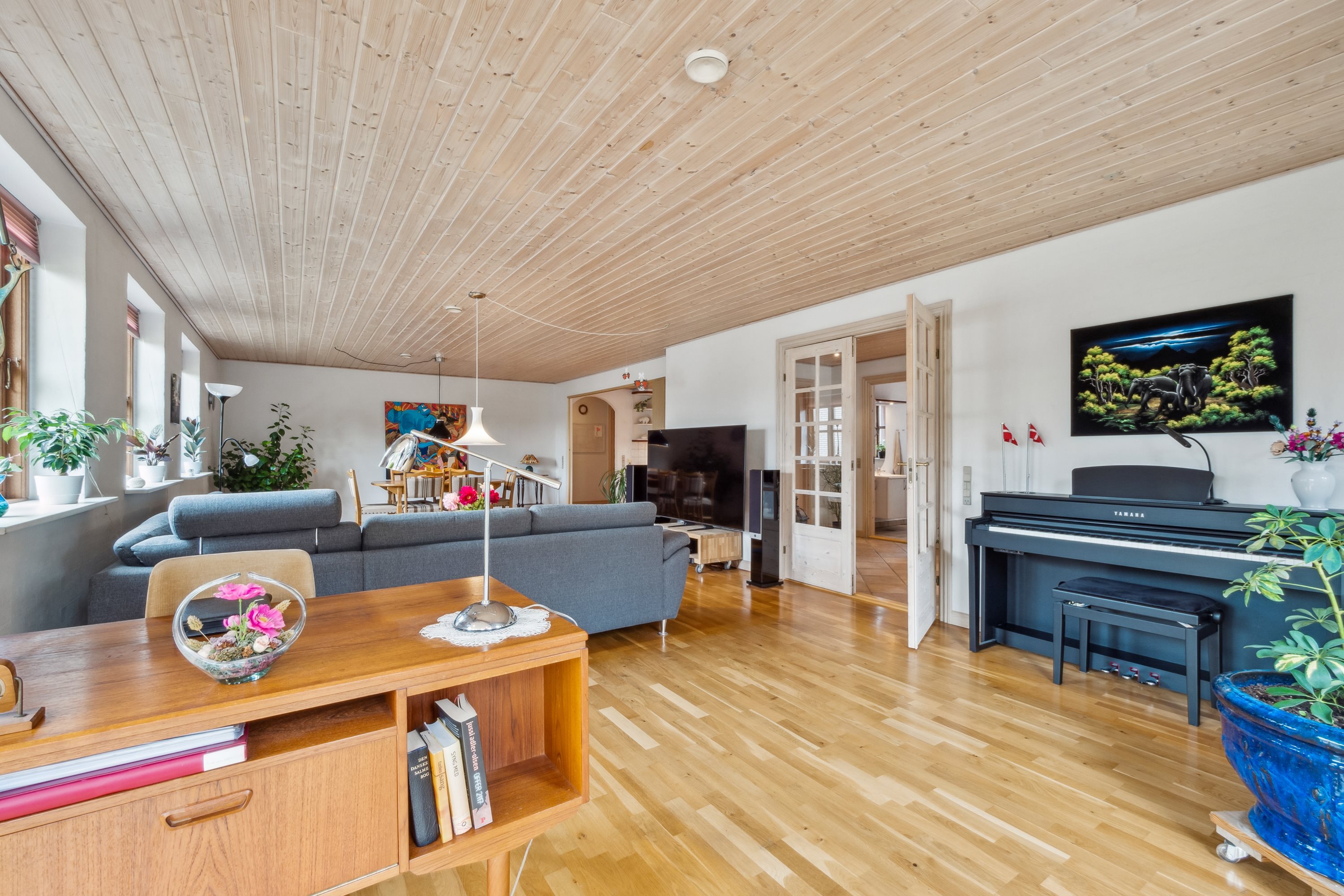 Fremhævet stue billede i fuldskærmstilstand. Billede af Tingstrupvej 52B, Tingstrup, 7700 Thisted