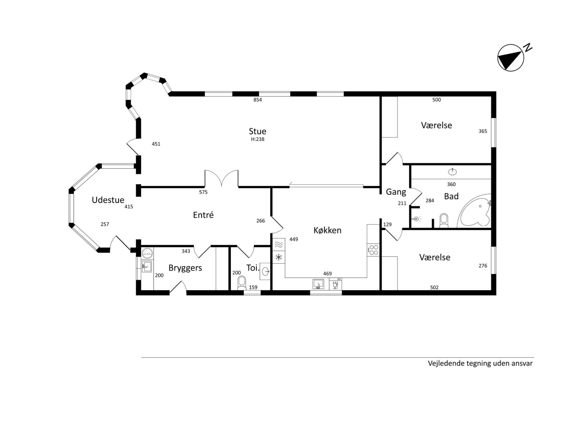 Plantegninger billede af Tingstrupvej 52B, Tingstrup, 7700 Thisted