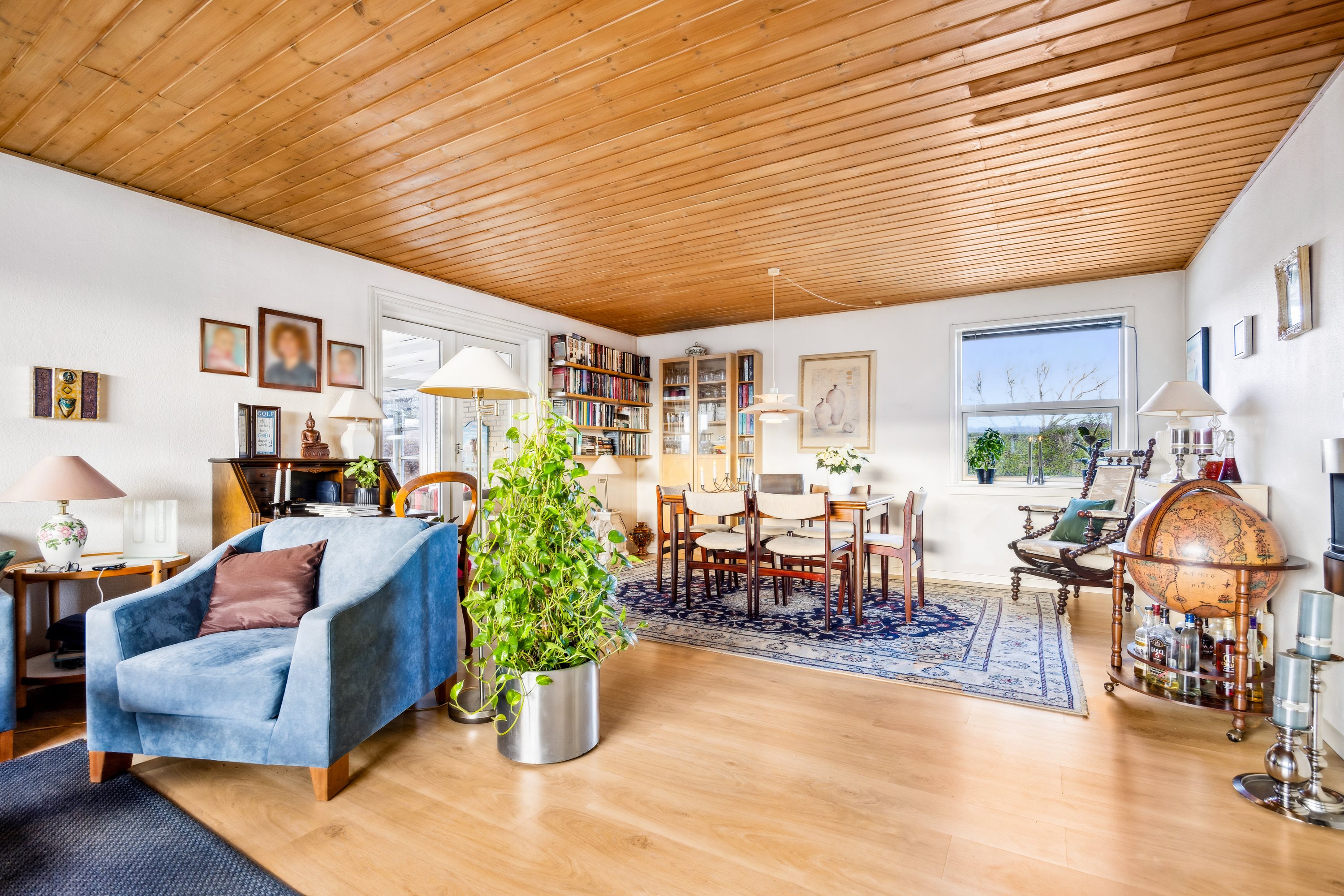 Fremhævet stue billede i fuldskærmstilstand. Billede af St. Blichersvej 9, 9440 Aabybro