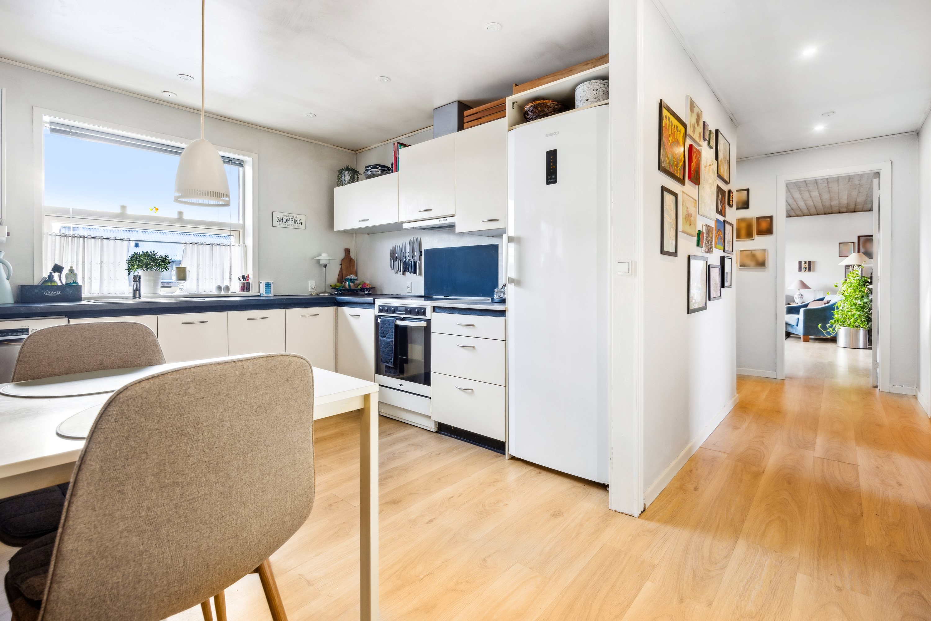 Fremhævet køkken billede i fuldskærmstilstand. Billede af St. Blichersvej 9, 9440 Aabybro