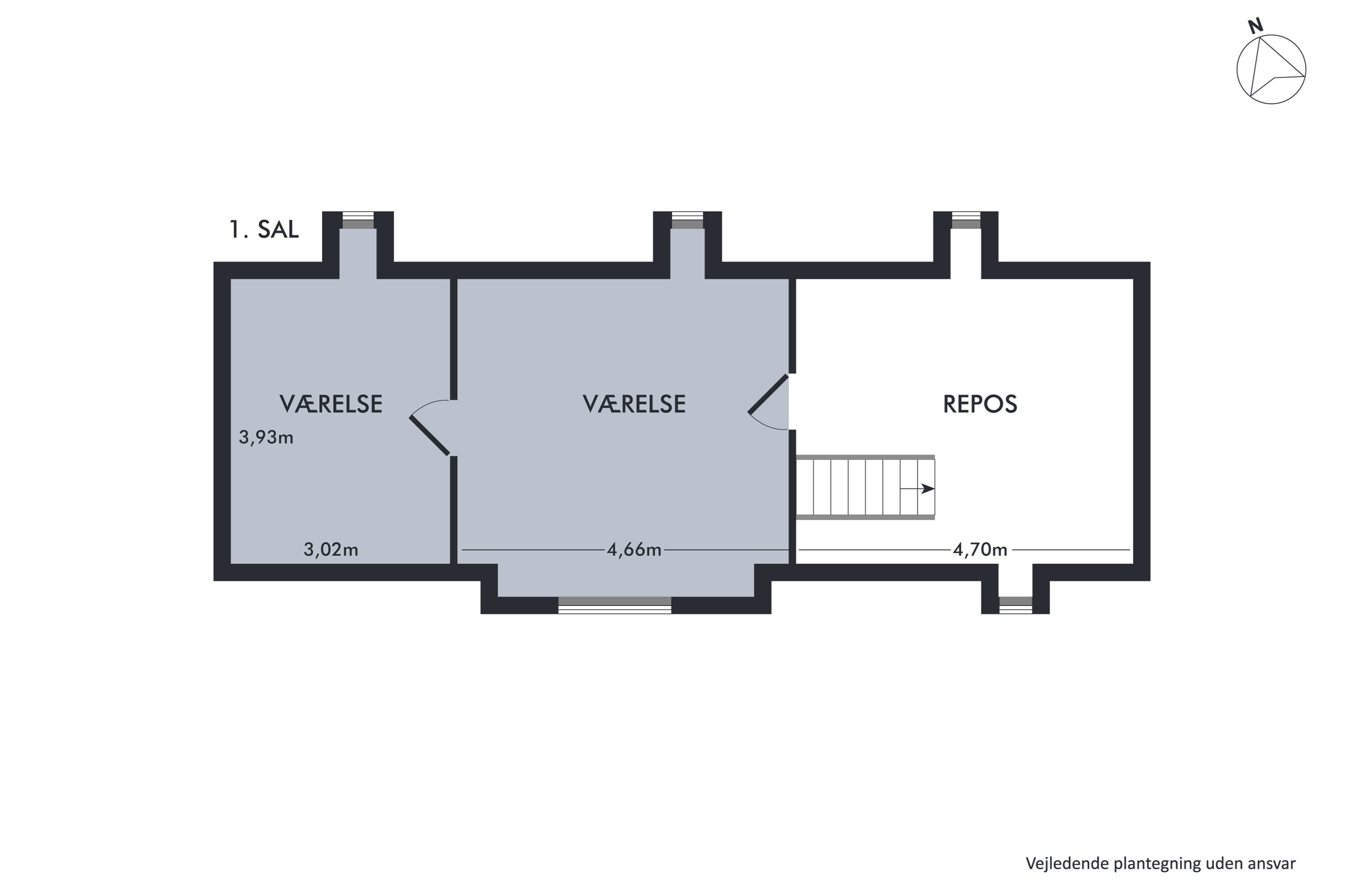 Plantegninger billede af Næssundvej 458, Karby, 7960 Karby