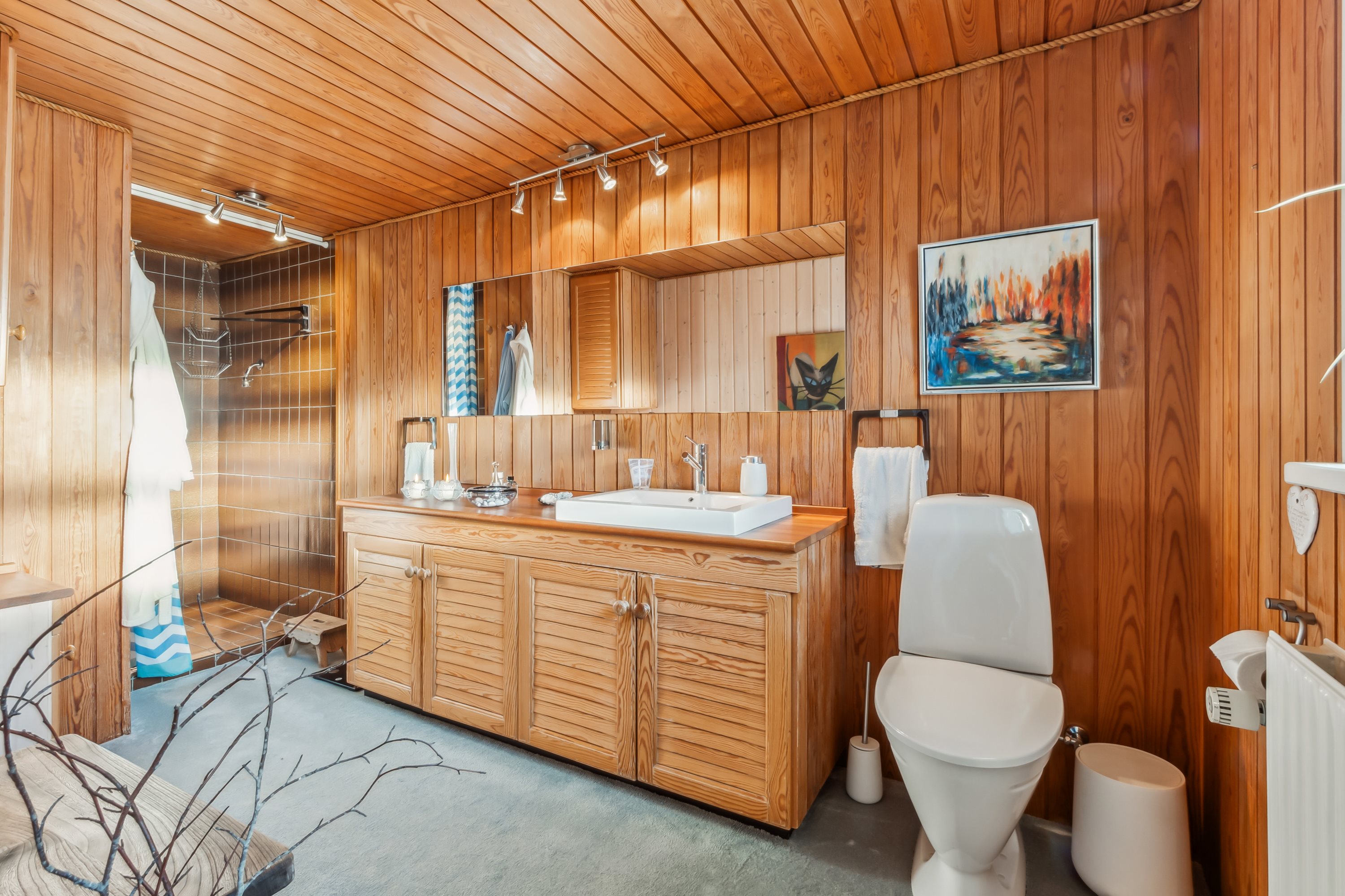 Fremhævet badeværelse billede i fuldskærmstilstand. Billede af Næssundvej 458, Karby, 7960 Karby