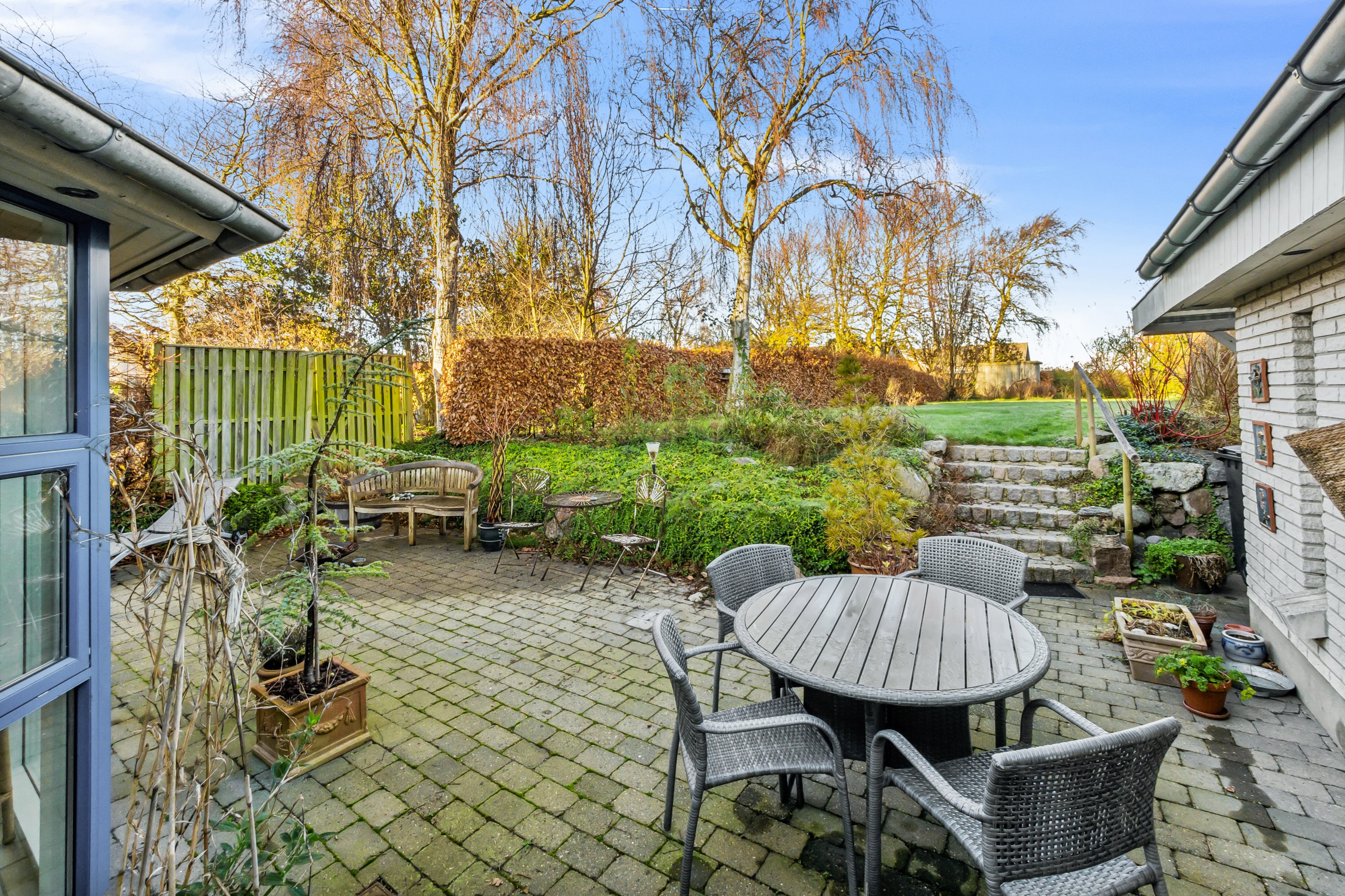 Fremhævet terrasse billede i fuldskærmstilstand. Billede af Næssundvej 458, Karby, 7960 Karby