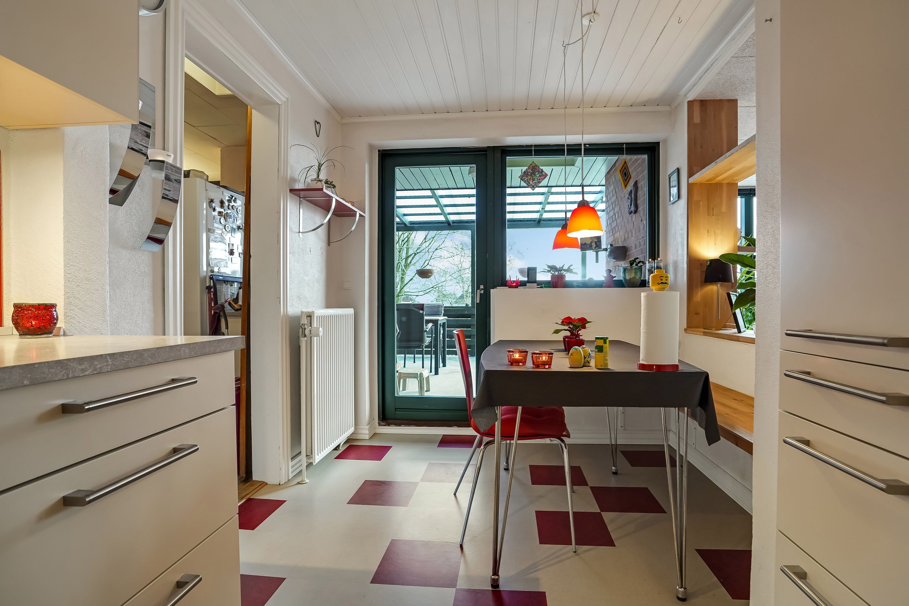 Fremhævet stue billede i fuldskærmstilstand. Billede af Langgade 53, 7321 Gadbjerg