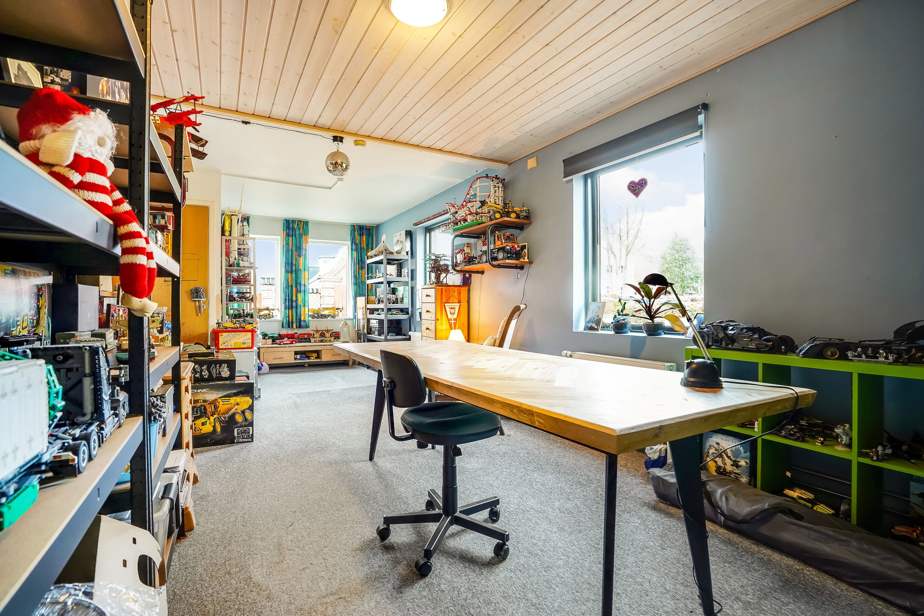 Fremhævet stue billede i fuldskærmstilstand. Billede af Langgade 53, 7321 Gadbjerg