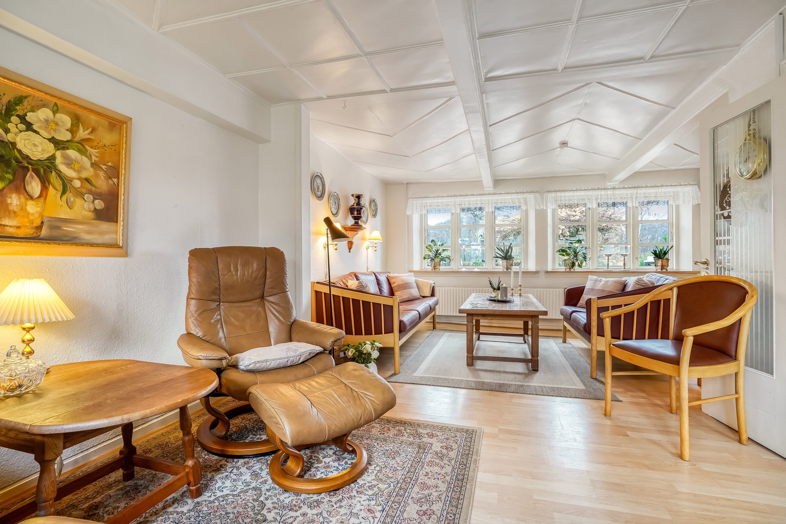 Fremhævet stue billede i fuldskærmstilstand. Billede af Skovmøllevej 16, Ørbæk, 5400 Bogense