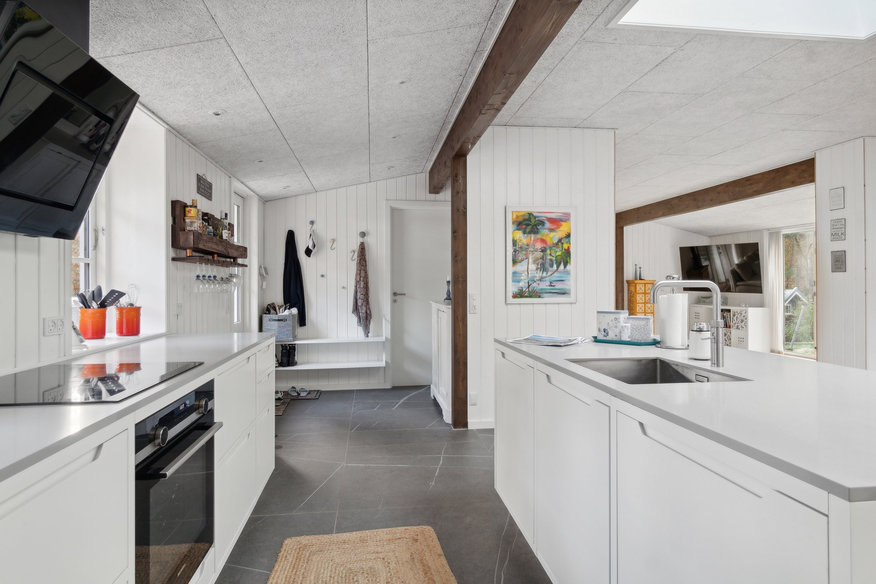 Fremhævet køkken billede i fuldskærmstilstand. Billede af Telegrafvej 19, 4581 Rørvig