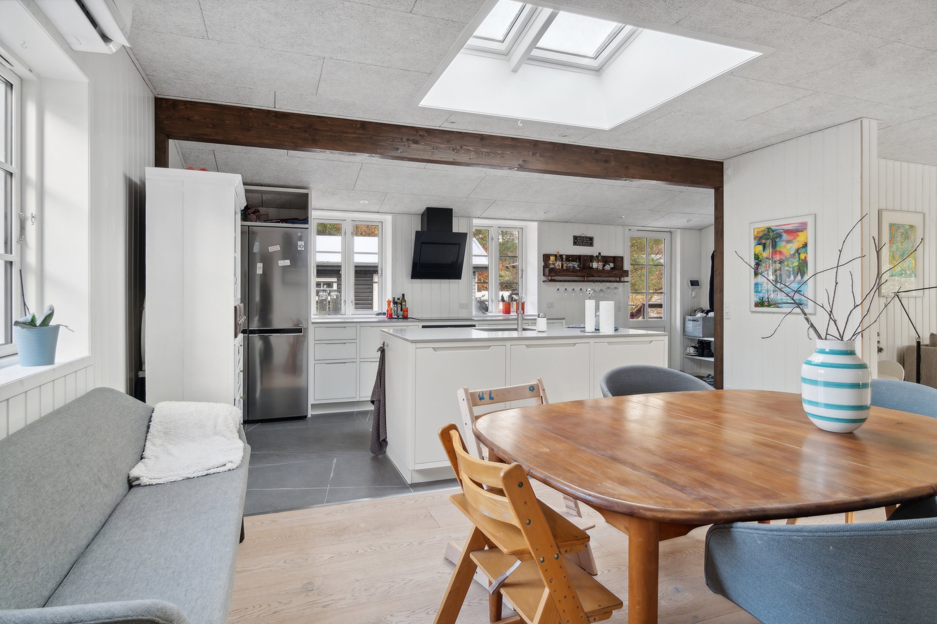 Fremhævet spisestue billede i fuldskærmstilstand. Billede af Telegrafvej 19, 4581 Rørvig