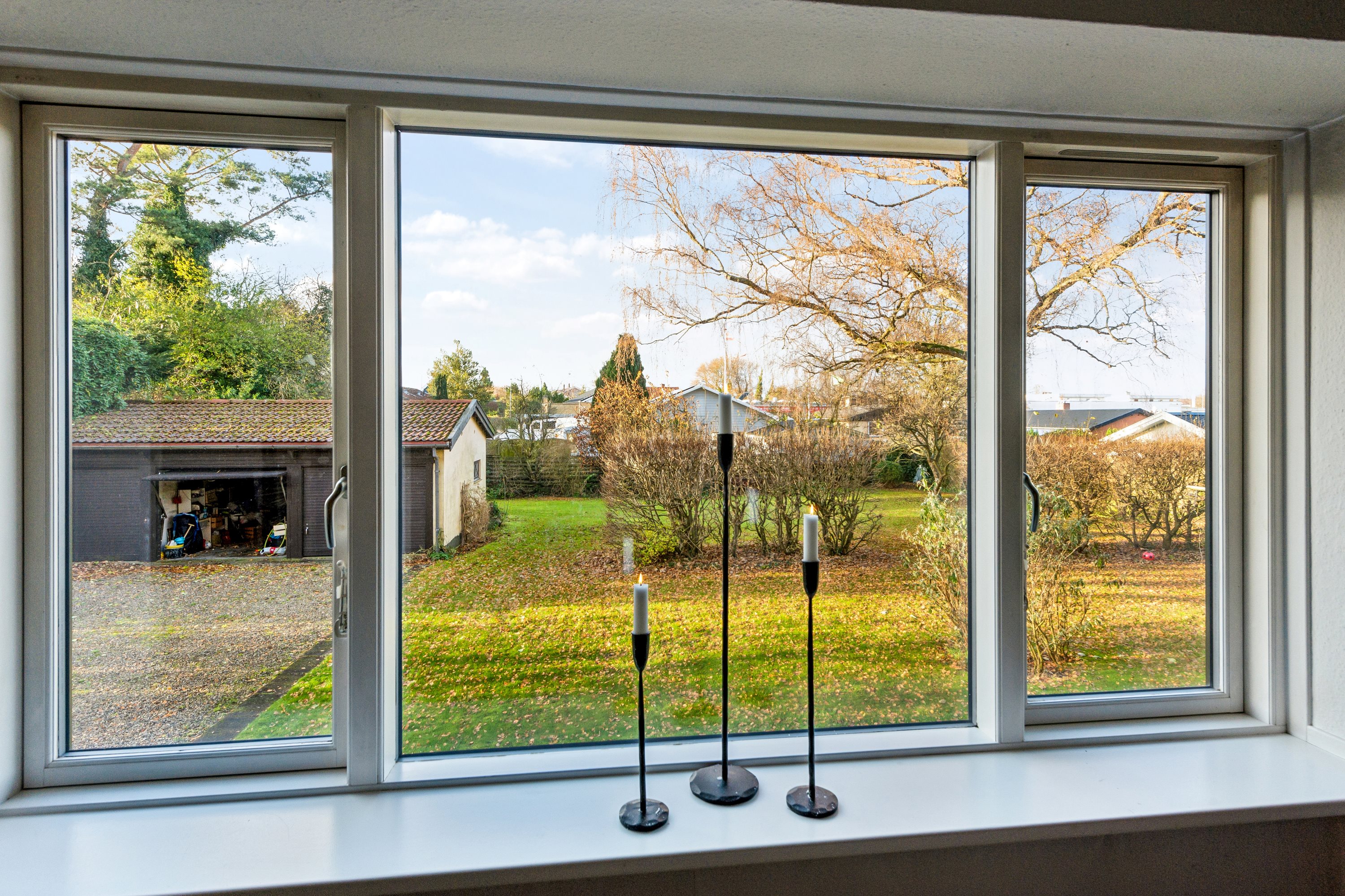 Fremhævet udsigt til fælles have billede i fuldskærmstilstand. Billede af Frejasvej 16D, st.. th., 3000 Helsingør