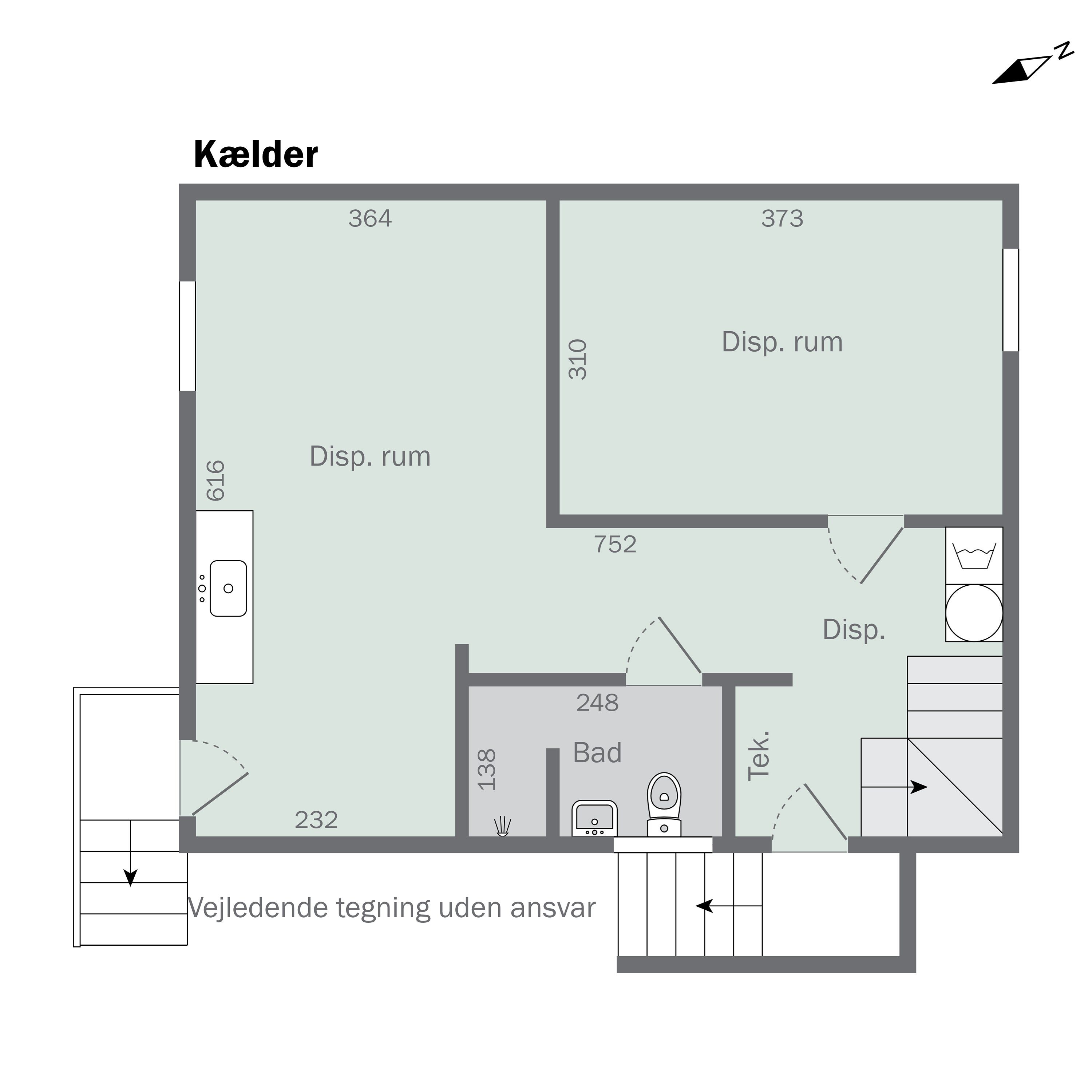 Plantegninger billede af Lykkesholmvej 11B, Osted, 4320 Lejre