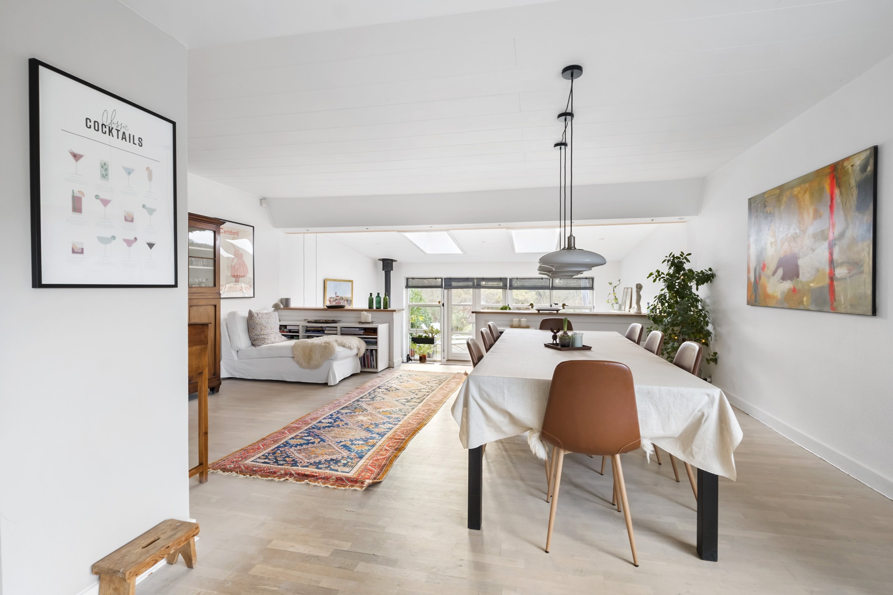 Fremhævet spisestue billede i fuldskærmstilstand. Billede af Rudemarken 47, 2840 Holte