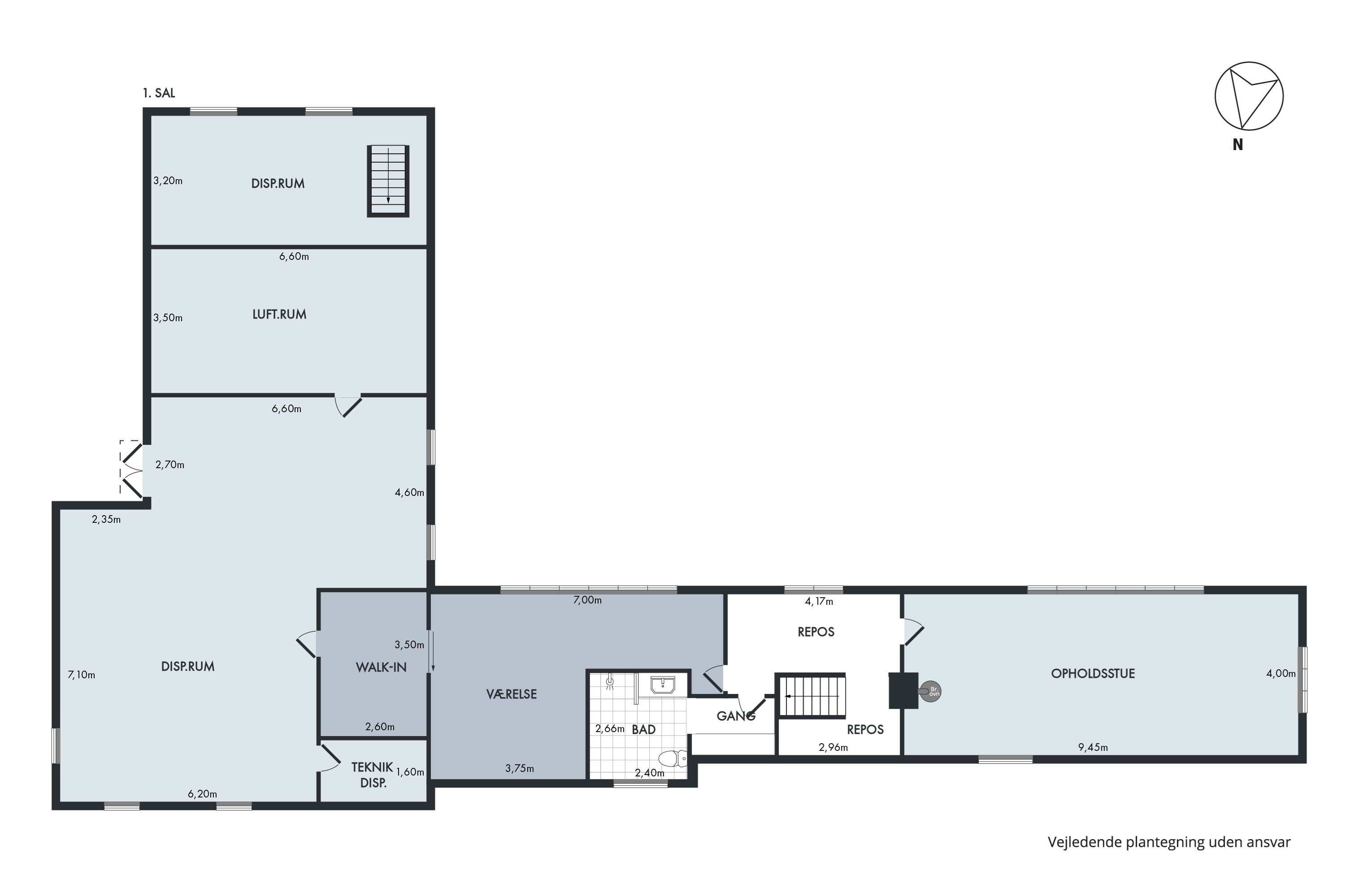 Plantegninger billede af Blommeskobbel 5, 6440 Augustenborg