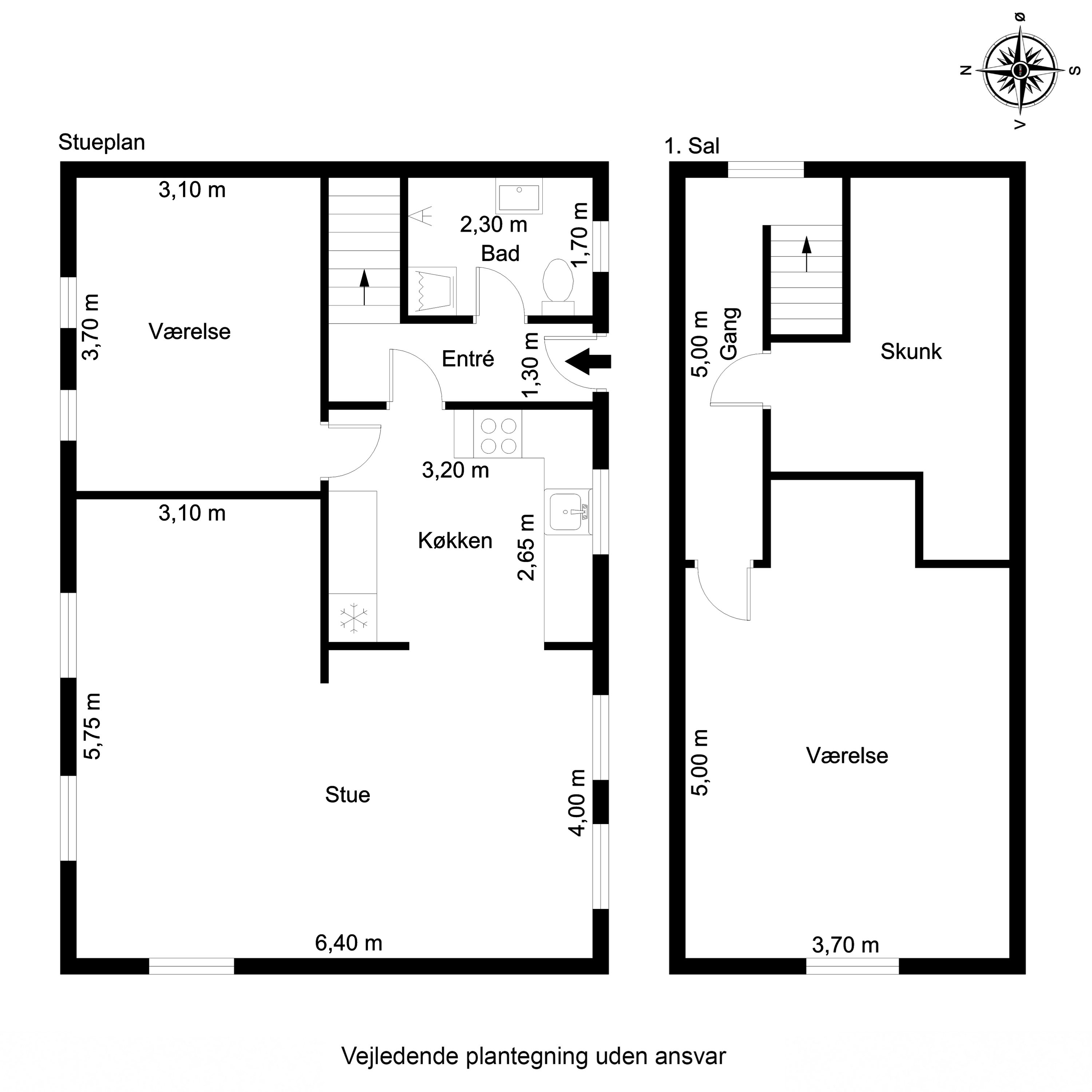 Plantegninger billede af Liltvedvej 40, Liltved, 8963 Auning